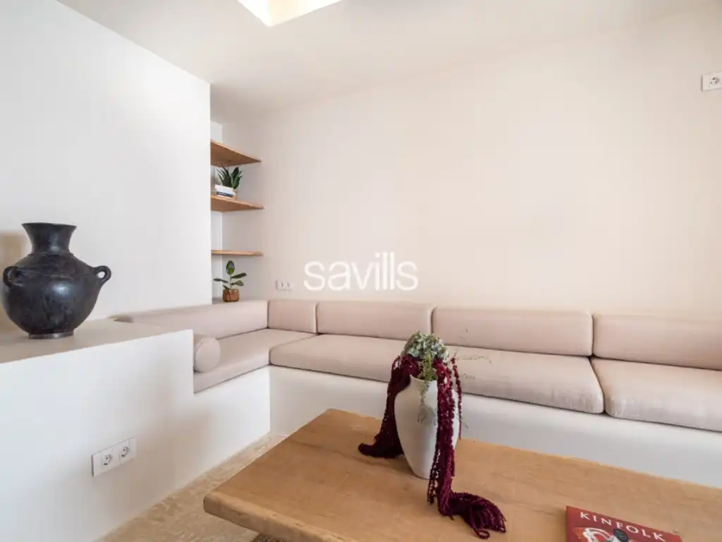 Sala de estar de Casa o chalet en venta en Sant Martí