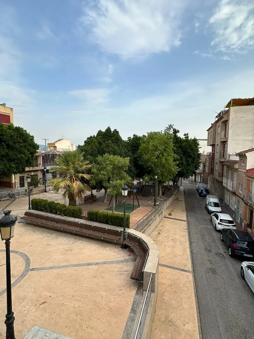 Vista exterior de Apartamento de alquiler en Murcia con Aire acondicionado, Amueblado y Horno