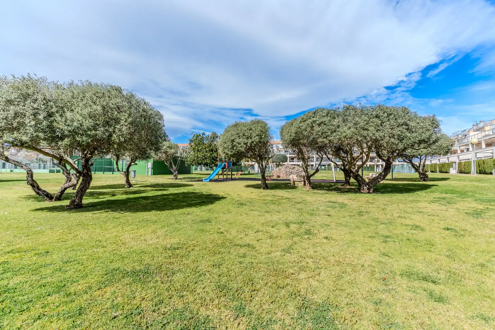 Garden of Duplexes for sale in San Jorge / Sant Jordi  with Air Conditioner, Heating and Terrace