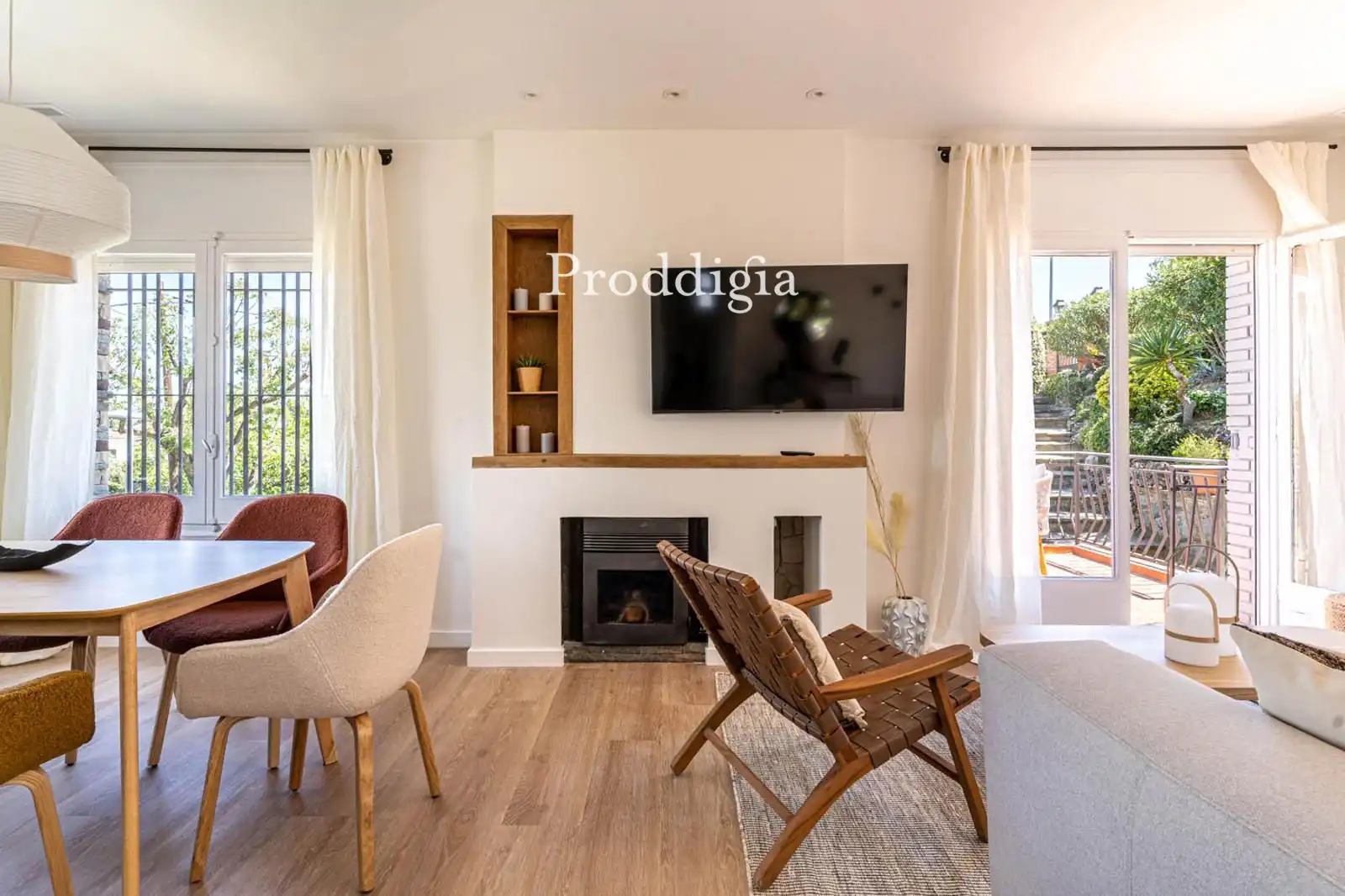 Sala de estar de Casa o chalet de alquiler en Sant Cugat del Vallès con Aire acondicionado, Calefacción y Piscina