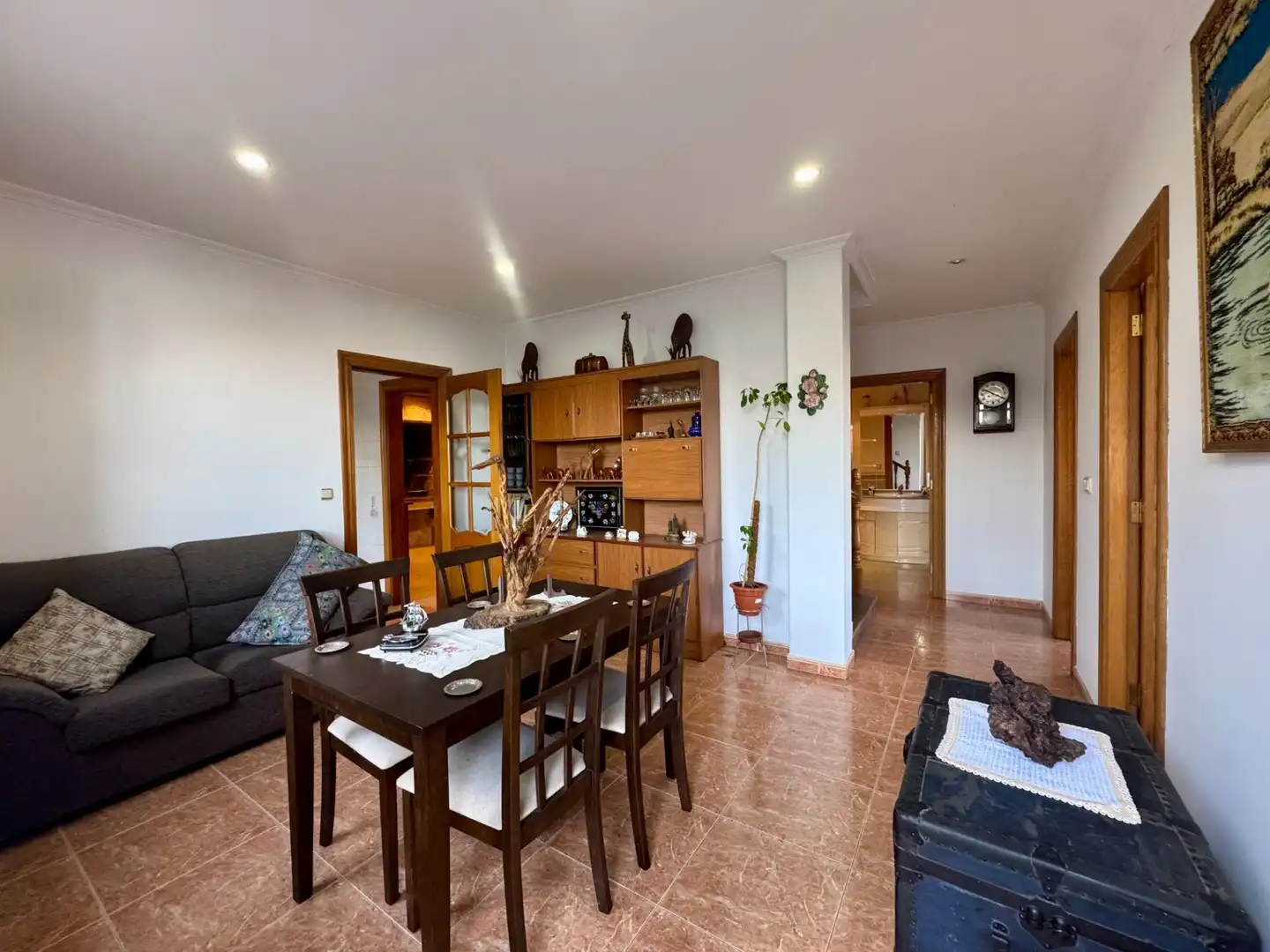 Esszimmer von Haus oder Chalet zum Verkauf in Redondela mit Heizung, Privatgarten und Parkett