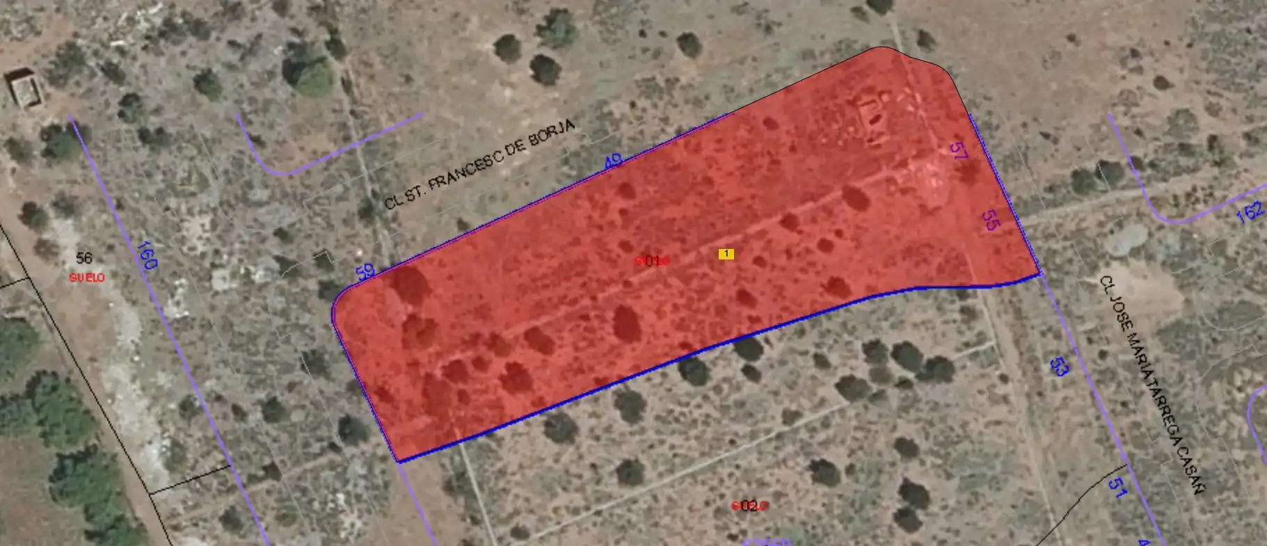 Terreno residencial en venta en Calle Sant Francesc de Borja 49