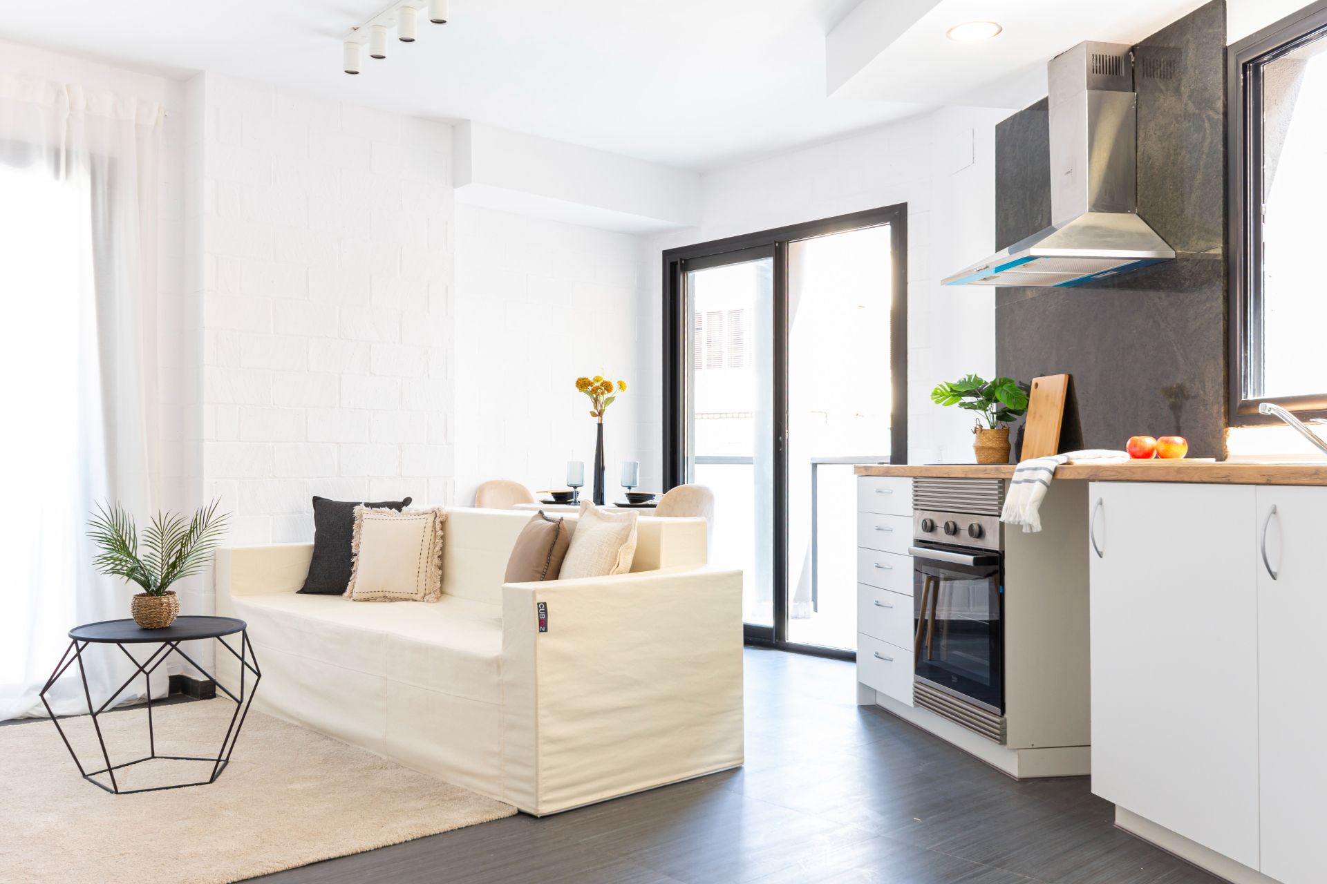 Living room of Flat for sale in Navarcles  with Oven, Microwave and Balcony