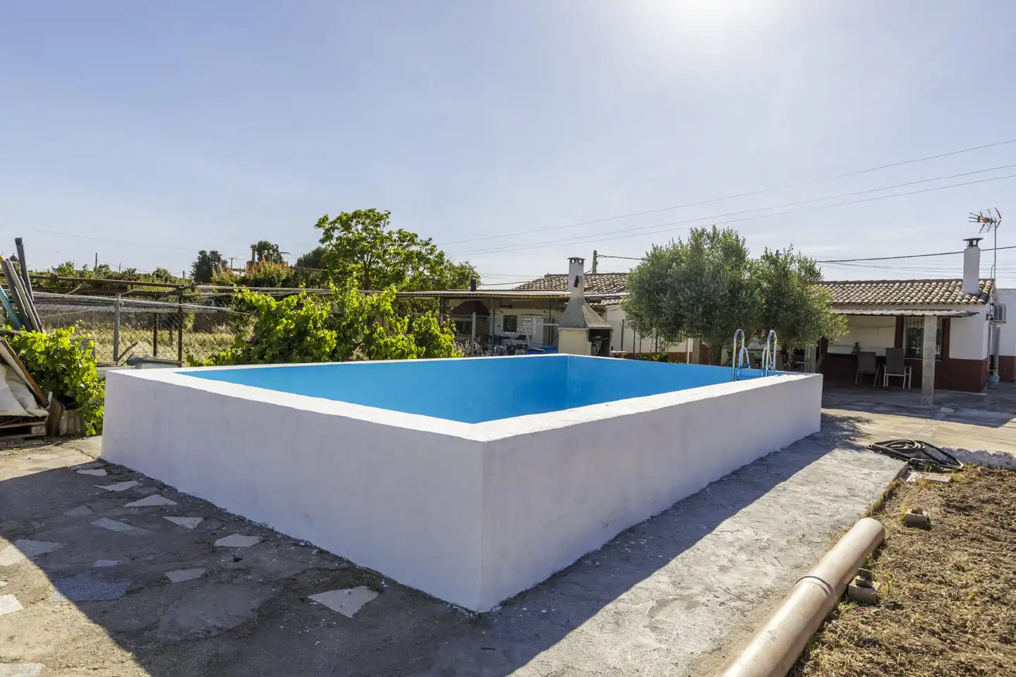Piscina de Casa o xalet en venda en Zaragoza