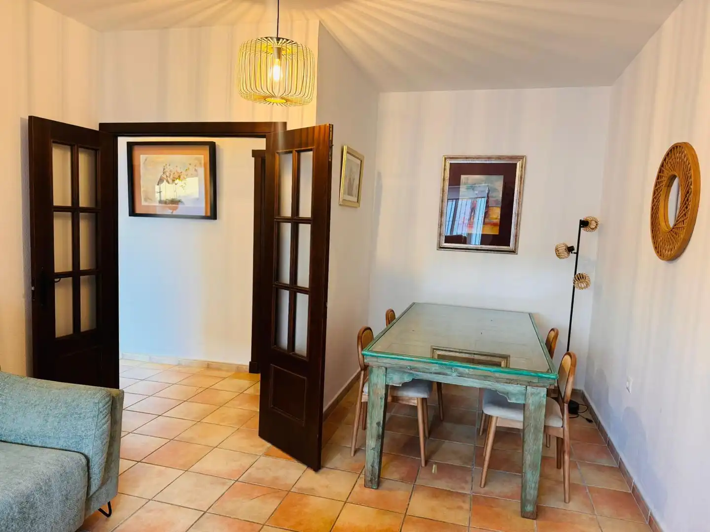 Dining room of Houses for sale in Chiclana de la Frontera  with Air Conditioner, Private garden and Storage room