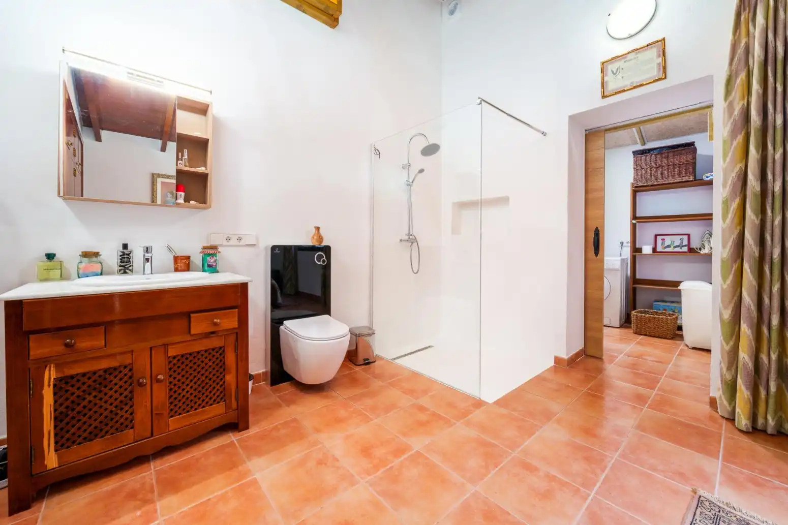 Baño de Finca rústica en venta en Marratxí con Aire acondicionado, Calefacción y Piscina