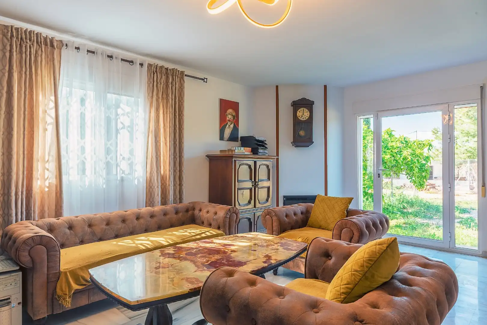 Wohnzimmer von Haus oder Chalet zum Verkauf in Alicante / Alacant mit Schwimmbad