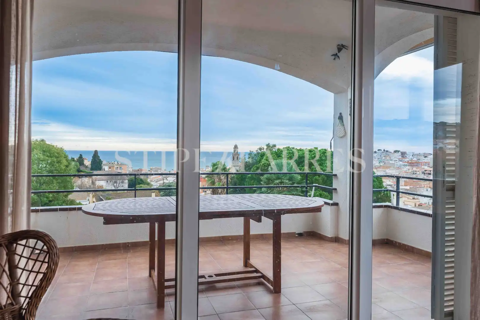 Terraza de Casa o chalet en venta en Canet de Mar con Aire acondicionado, Calefacción y Jardín privado