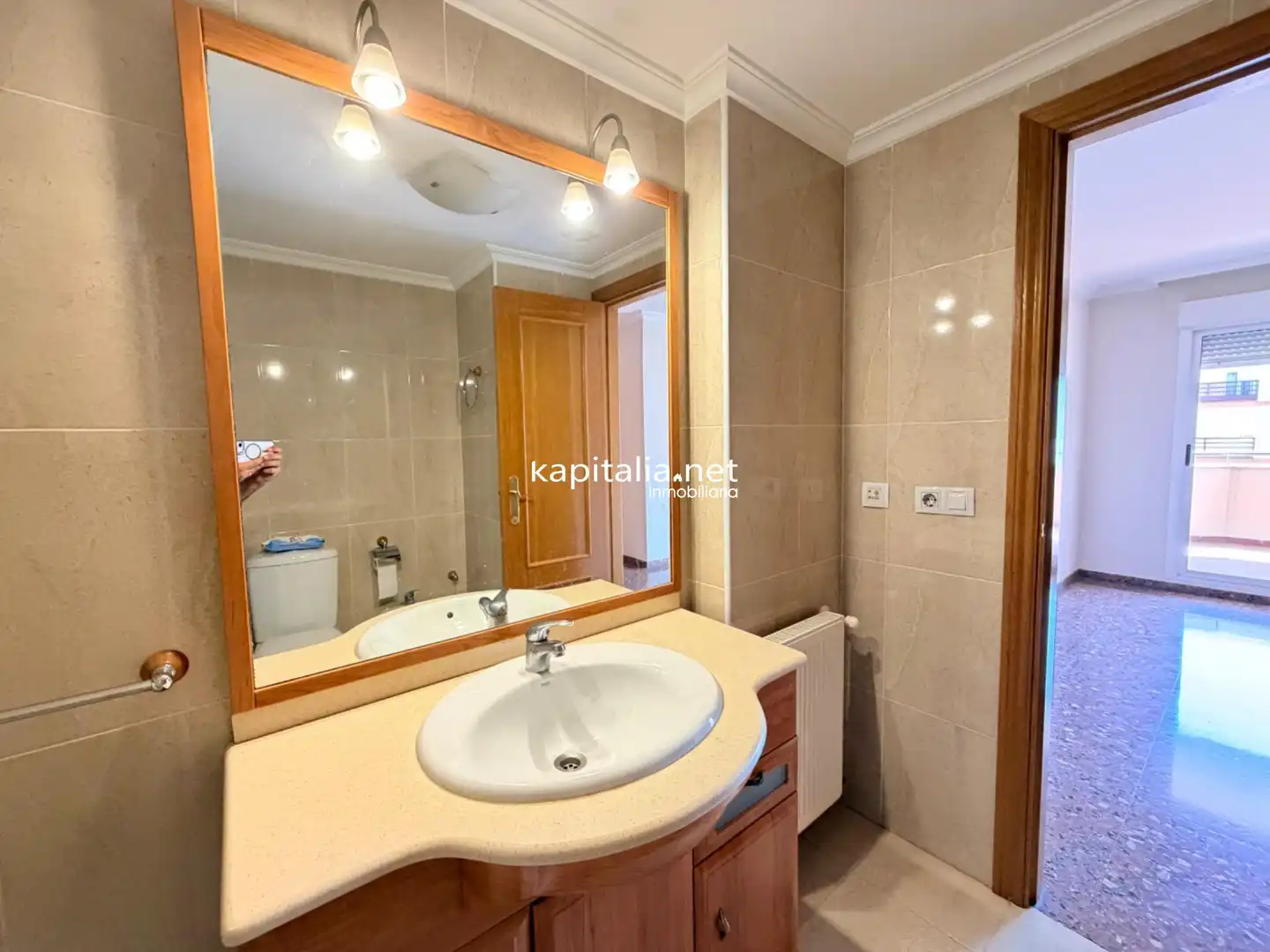 Bathroom of Flat for sale in Alcoy / Alcoi  with Air Conditioner, Heating and Private garden