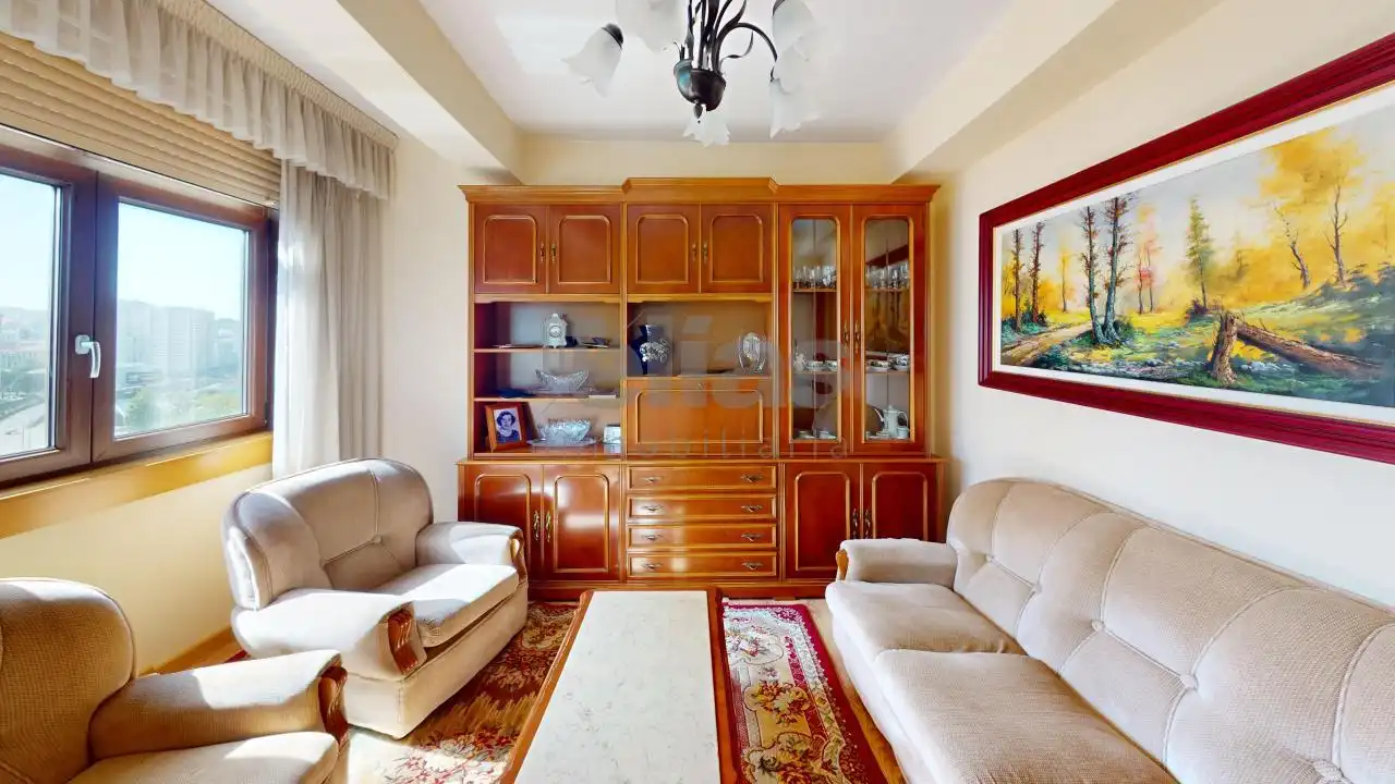 Sala de estar de Piso en venta en A Coruña Capital  con Amueblado