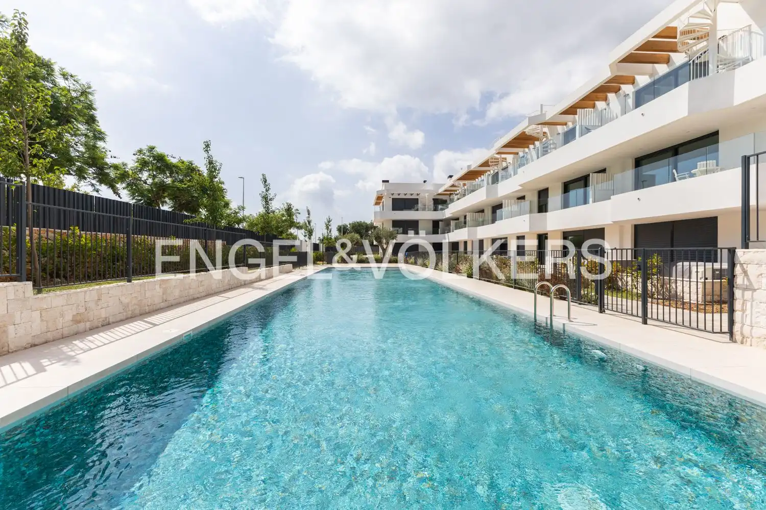 Swimming pool of Flat for rent in Jávea / Xàbia  with Air Conditioner, Heating and Terrace