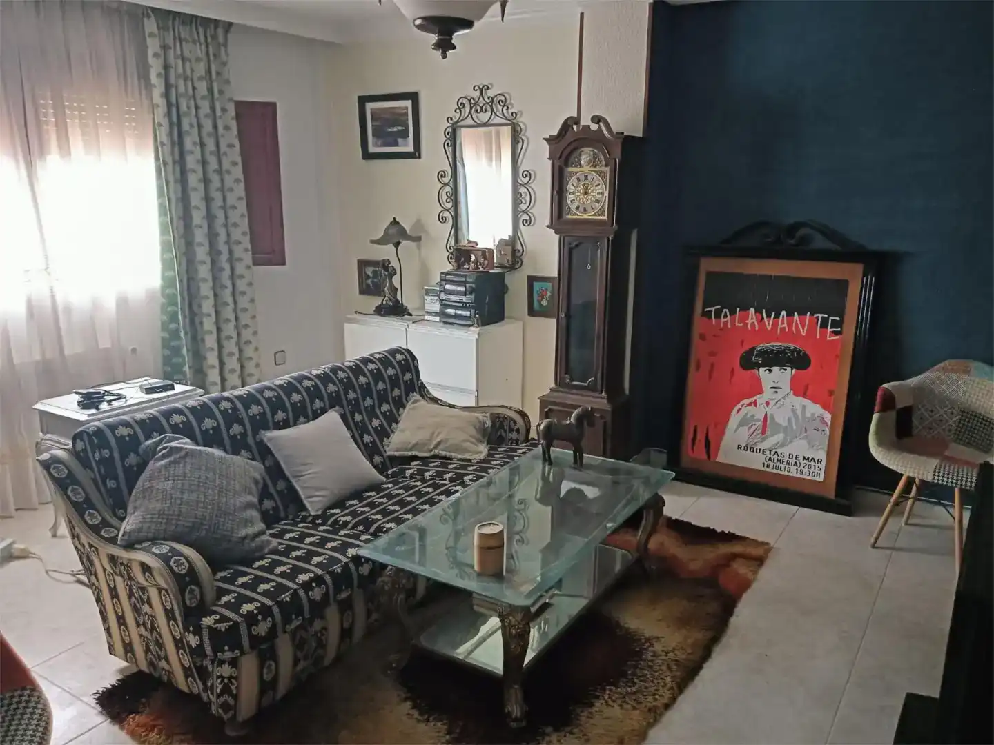 Living room of Flat for sale in Fondón  with Private garden, Storage room and Furnished