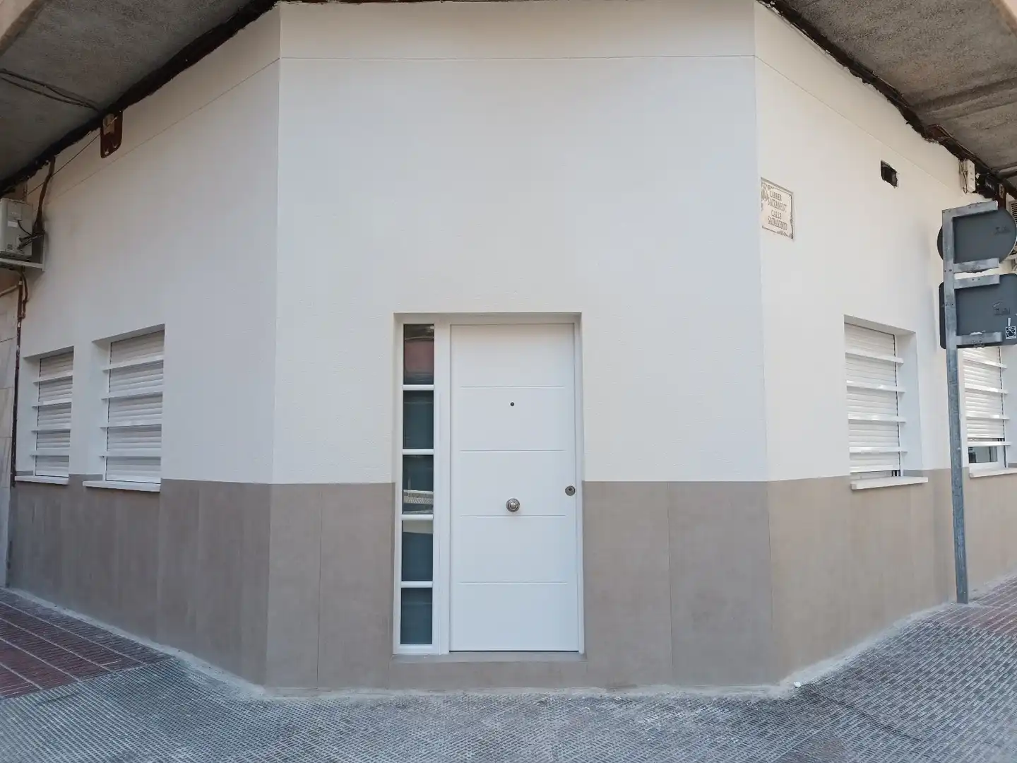 Vista exterior de Planta baixa de lloguer en Santa Pola amb Aire condicionat, Calefacció i Moblat