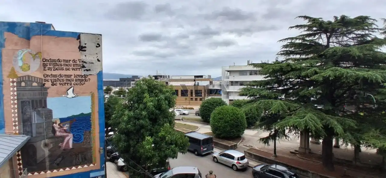 Exterior view of Flat for sale in Vigo   with Heating and Parquet flooring