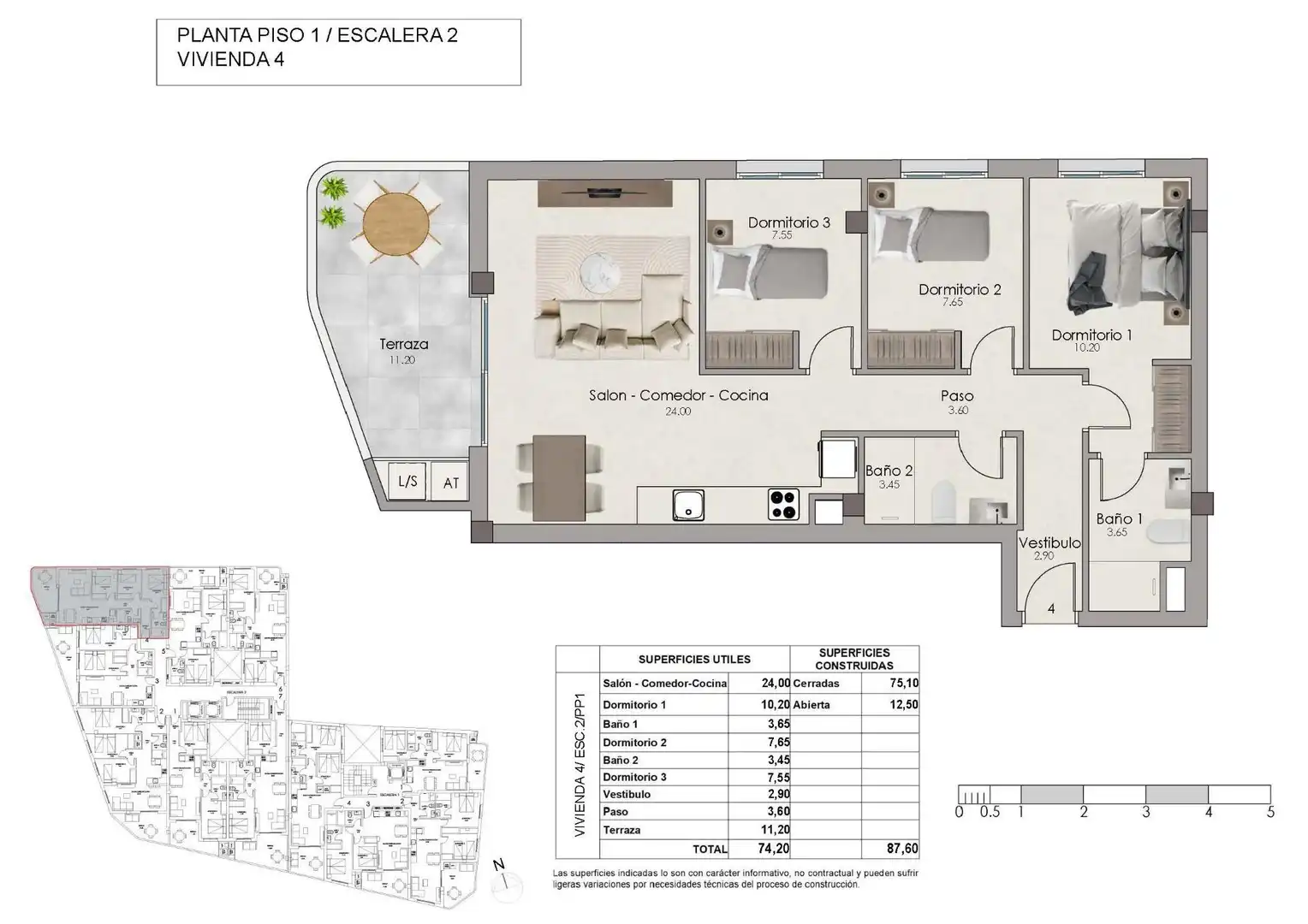 Apartament amb piscina en venda a Santa Pola ciudad, imagen 11