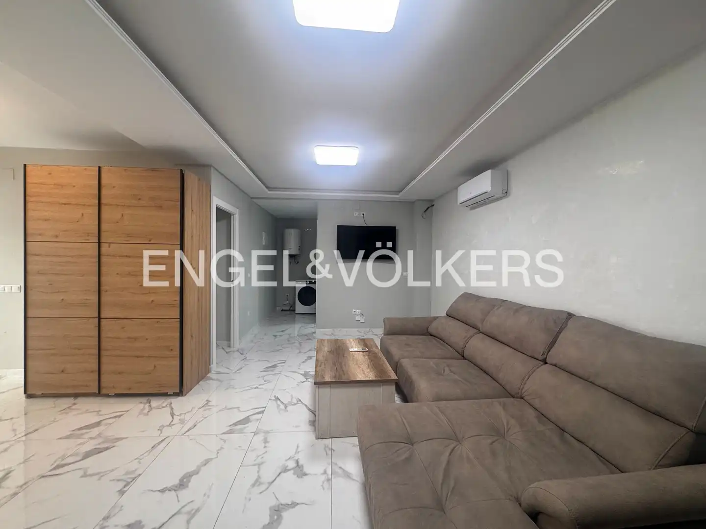 Sala d'estar de Apartament de lloguer en Valencia amb Aire condicionat, Calefacció i Moblat