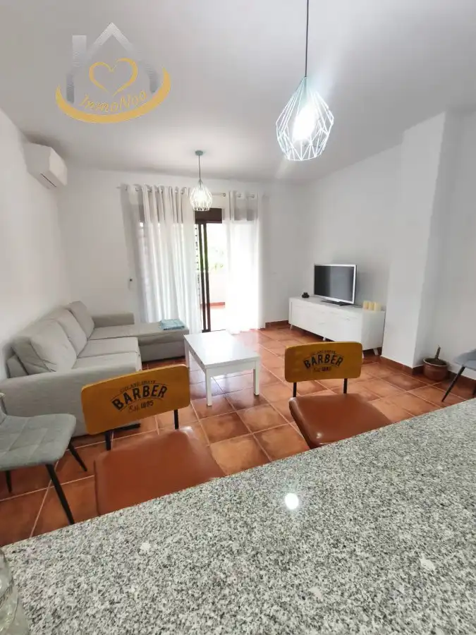 Sala de estar de Apartamento en venta en El Rompido con Aire acondicionado, Terraza y Amueblado