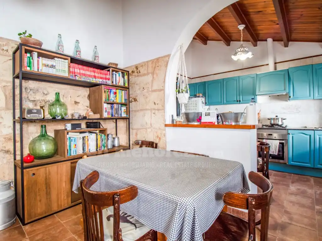 Küche von Haus oder Chalet zum Verkauf in Sant Lluís mit Terrasse