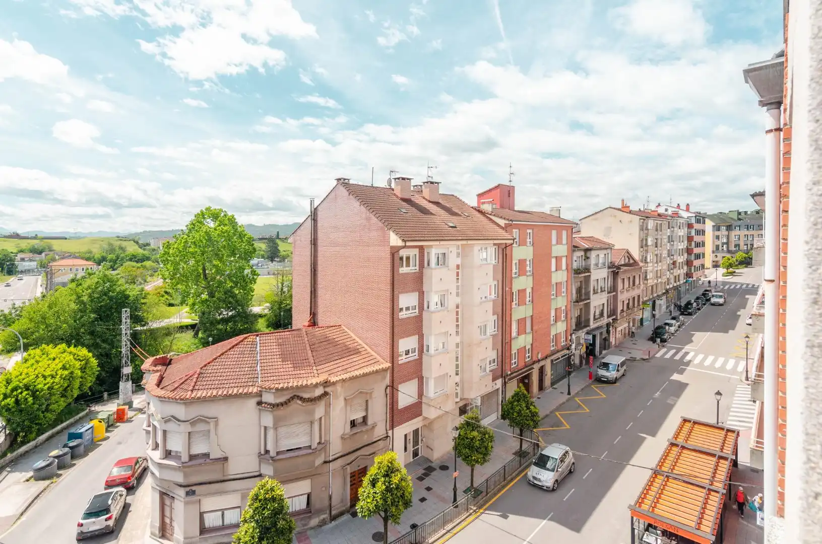 Exterior view of Flat for sale in Noreña  with Heating, Storage room and Furnished
