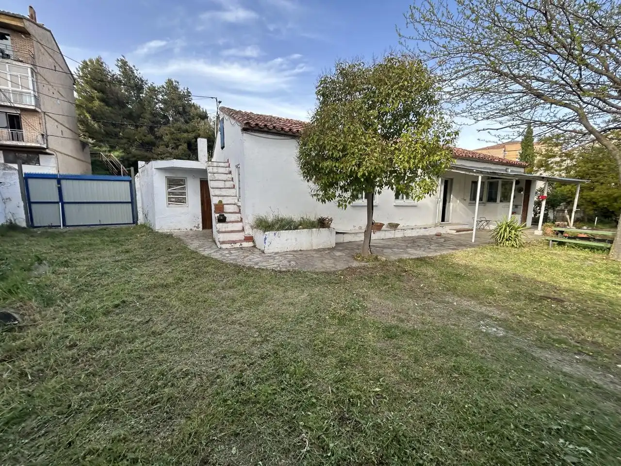 Vista exterior de Casa o xalet en venda en Cascante amb Calefacció, Jardí privat i Traster