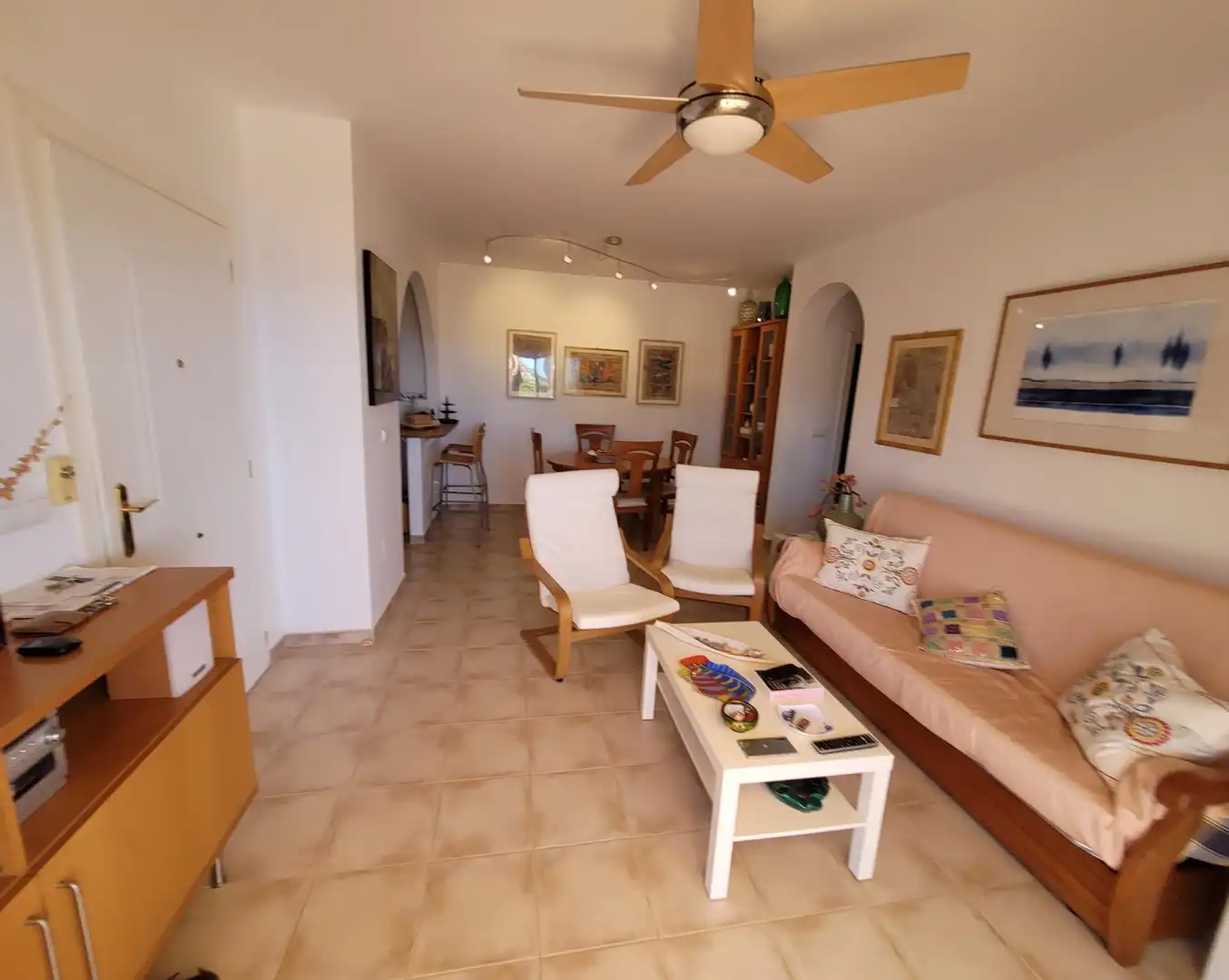 Living room of Apartments for sale in Mojácar  with Air Conditioner, Heating and Terrace