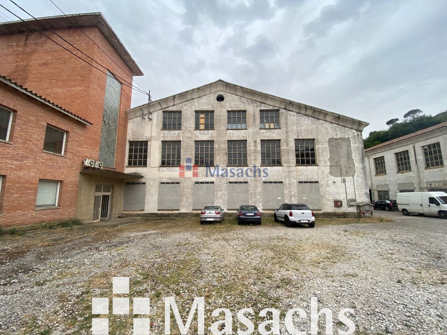 Vista exterior de Nave industrial en venta en Gironella
