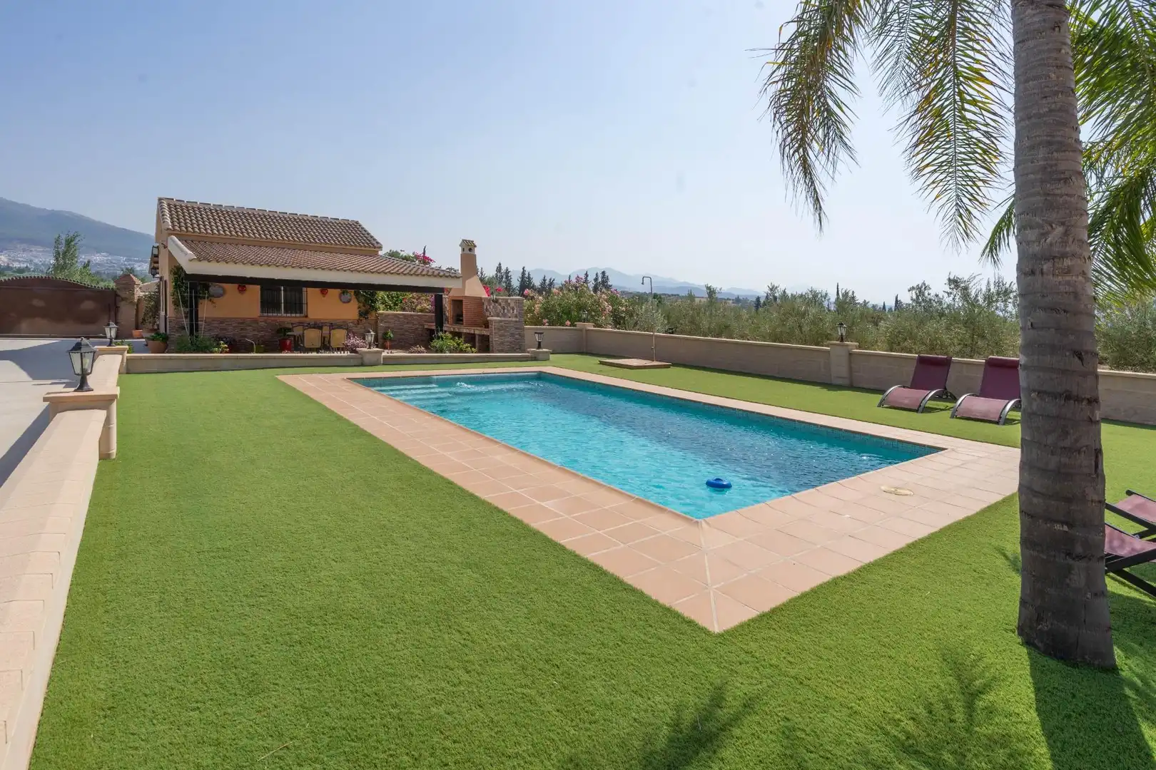 Swimming pool of Houses for rent in Alhaurín El Grande  with Air Conditioner, Private garden and Terrace