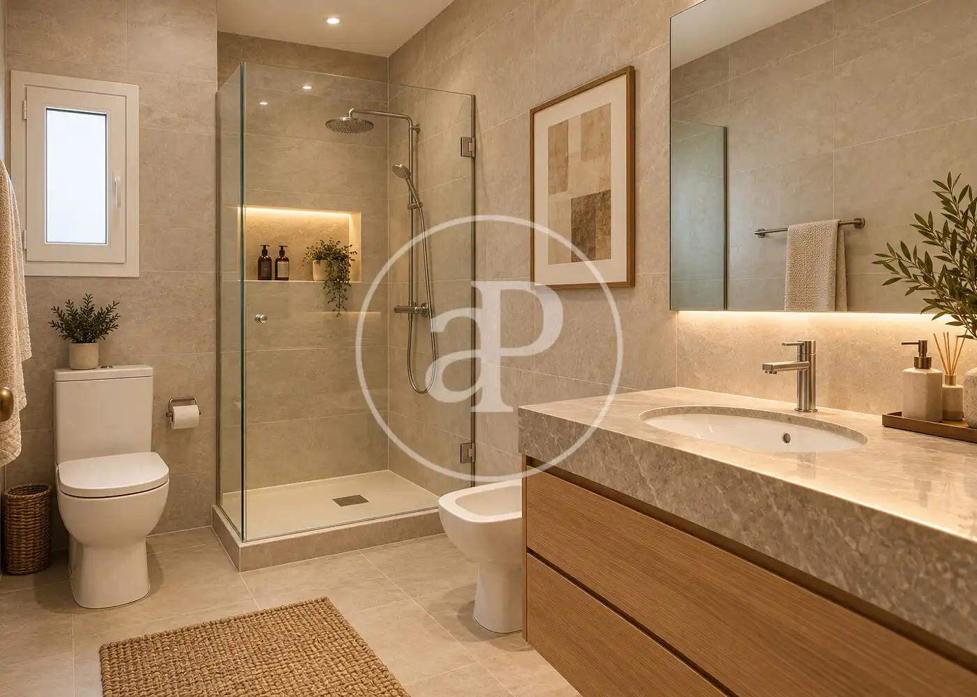 Piso con terraza en venta en Carrer de Vallirana, imagen 23