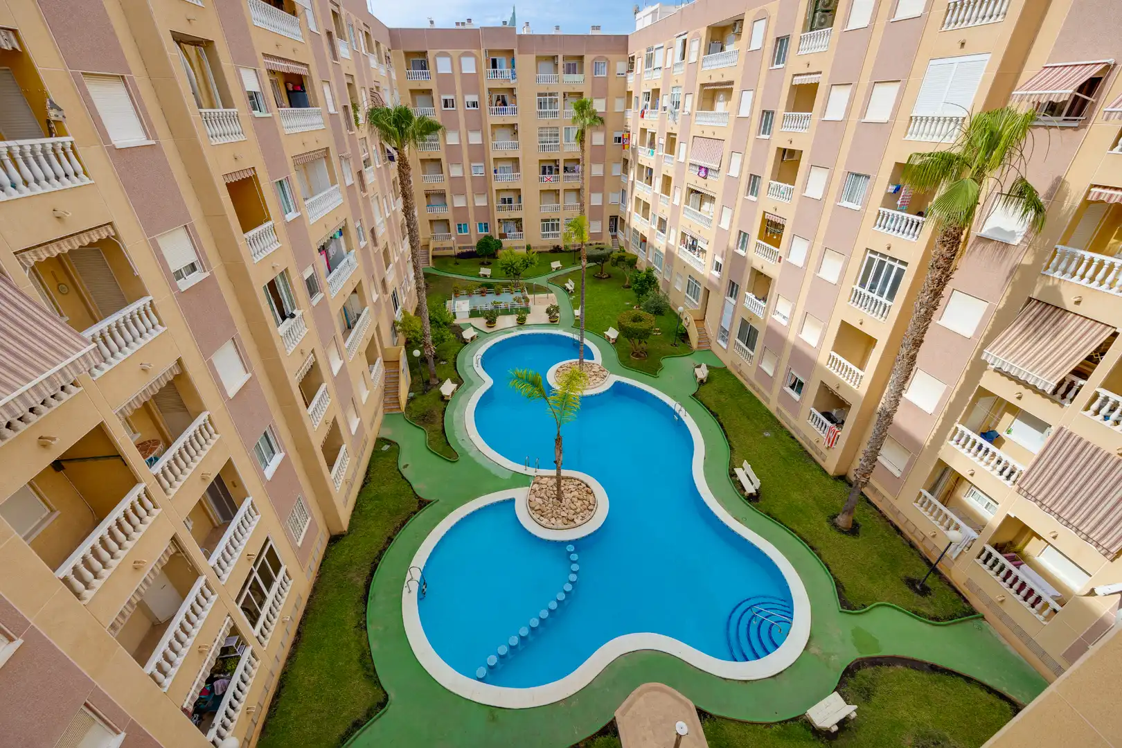 Piscina de Estudio en venta en Torrevieja con Terraza, Amueblado y Piscina comunitaria