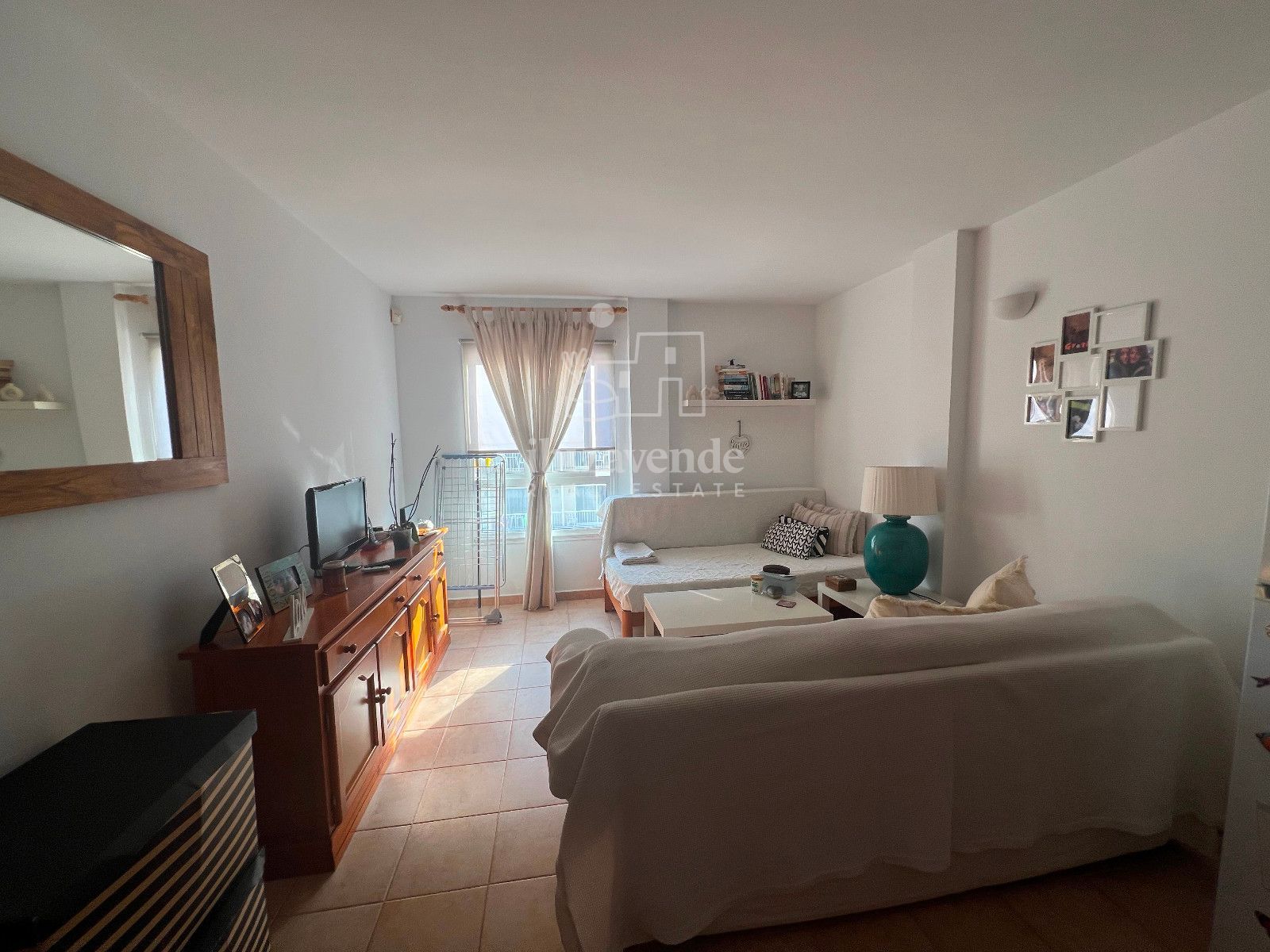 Sala d'estar de Pis en venda en Santa Eulària des Riu amb Aire condicionat, Calefacció i Piscina