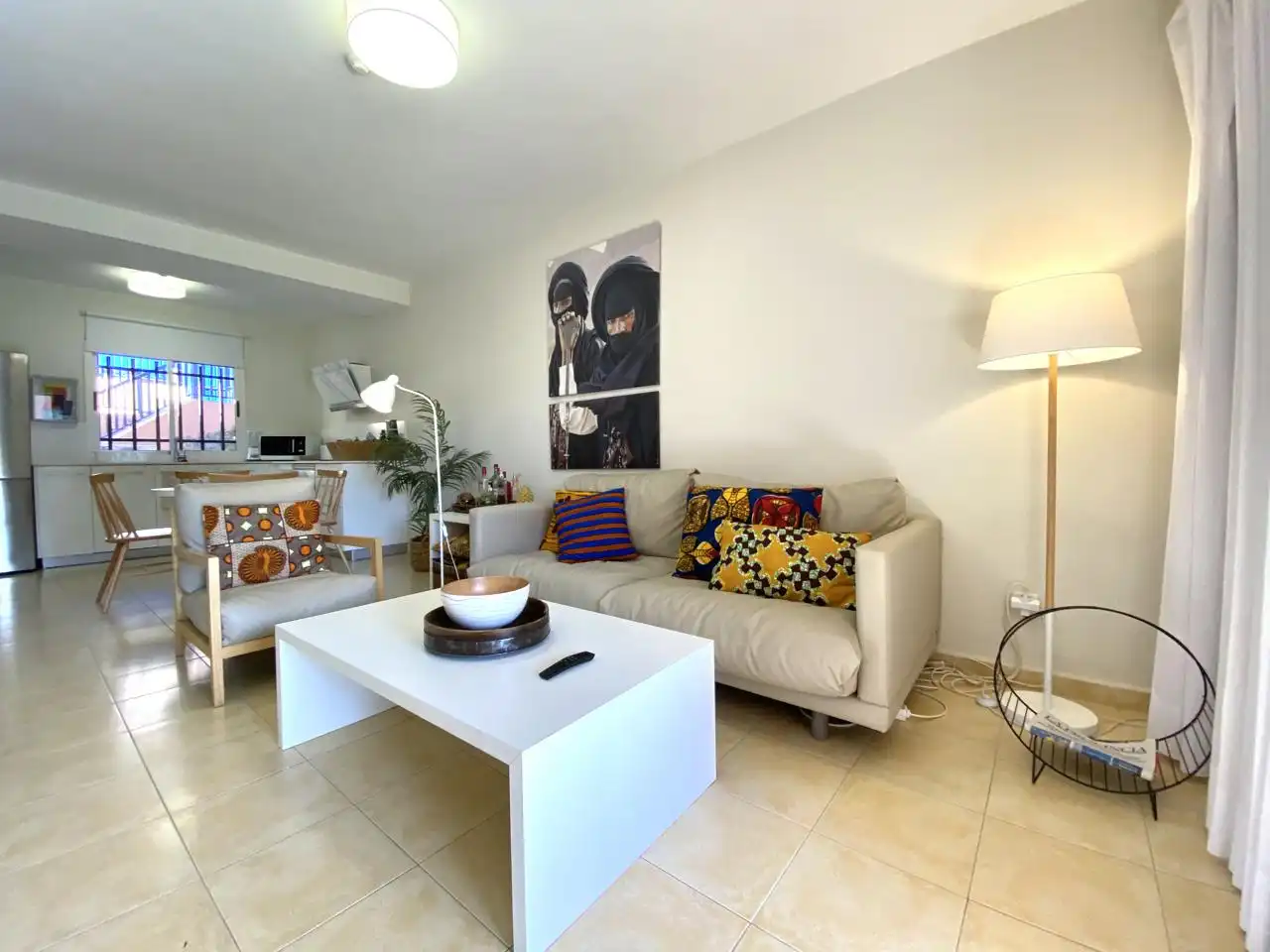 Sala d'estar de Casa adosada de lloguer en Maspalomas - Meloneras