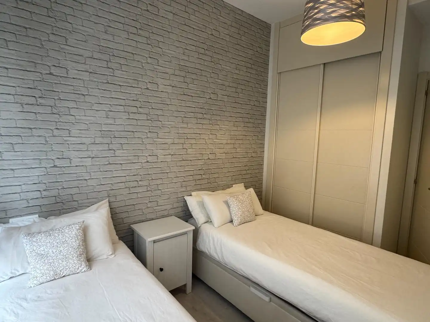 Bedroom of Apartments for rent in Málaga  with Air Conditioner, Heating and Furnished