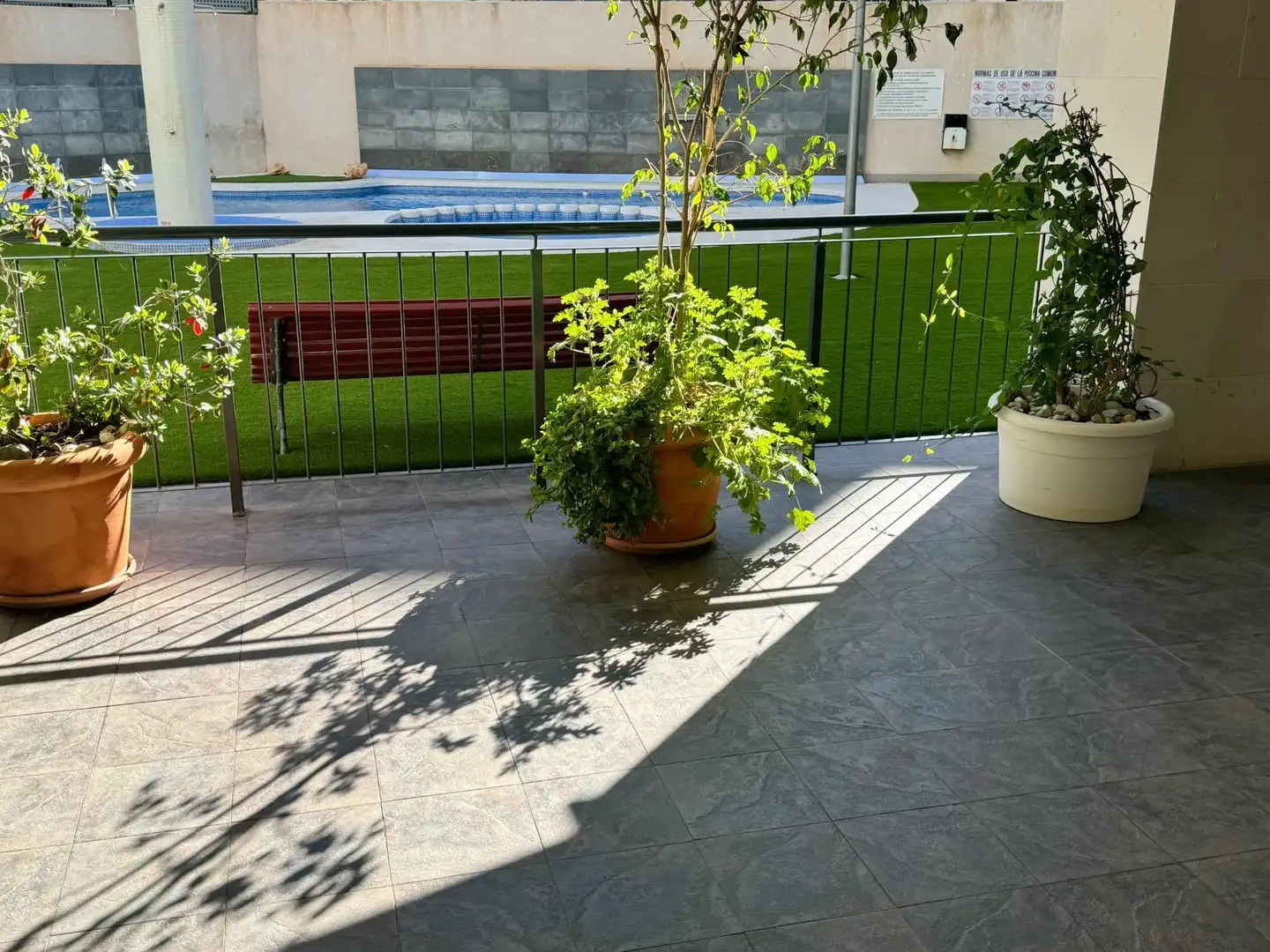 Terrace of Apartments for rent in El Campello  with Air Conditioner, Private garden and Terrace
