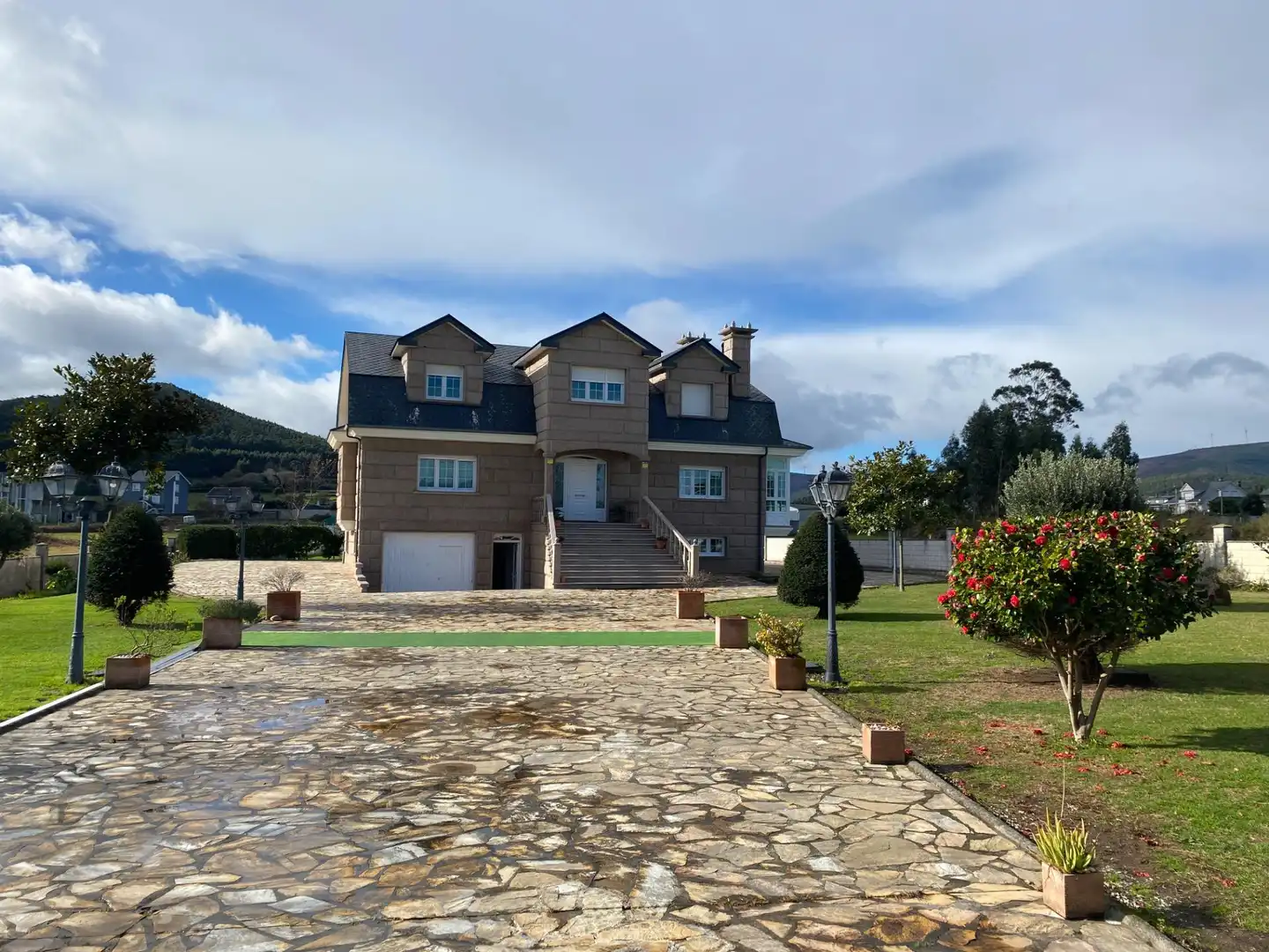 Vista exterior de Casa o chalet en venta en Foz con Calefacción, Jardín privado y Terraza