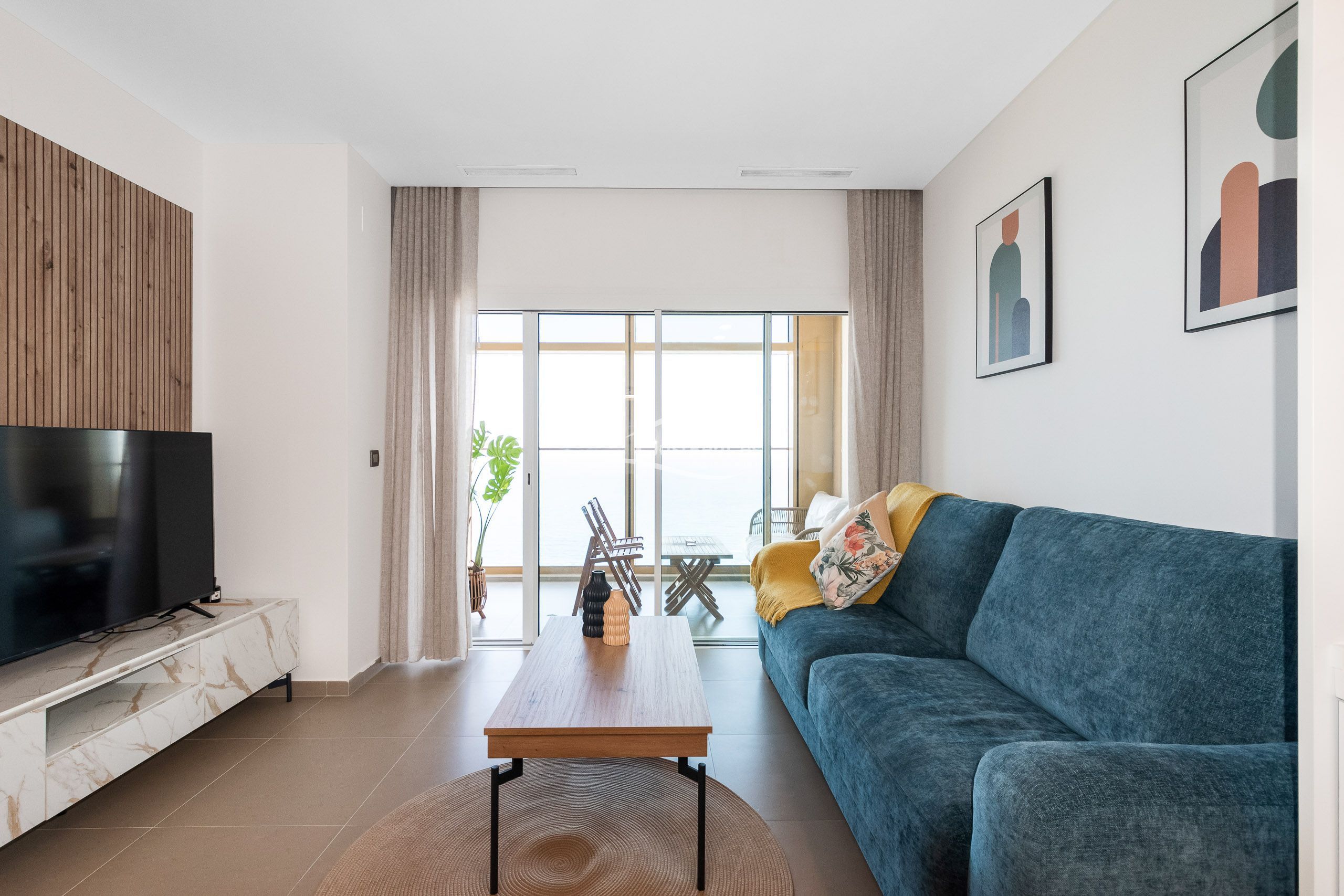 Living room of Flat to rent in Benidorm  with Air Conditioner, Heating and Terrace