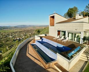 Terrasse von Haus oder Chalet zum verkauf in Mendigorría mit Terrasse, Schwimmbad und Balkon