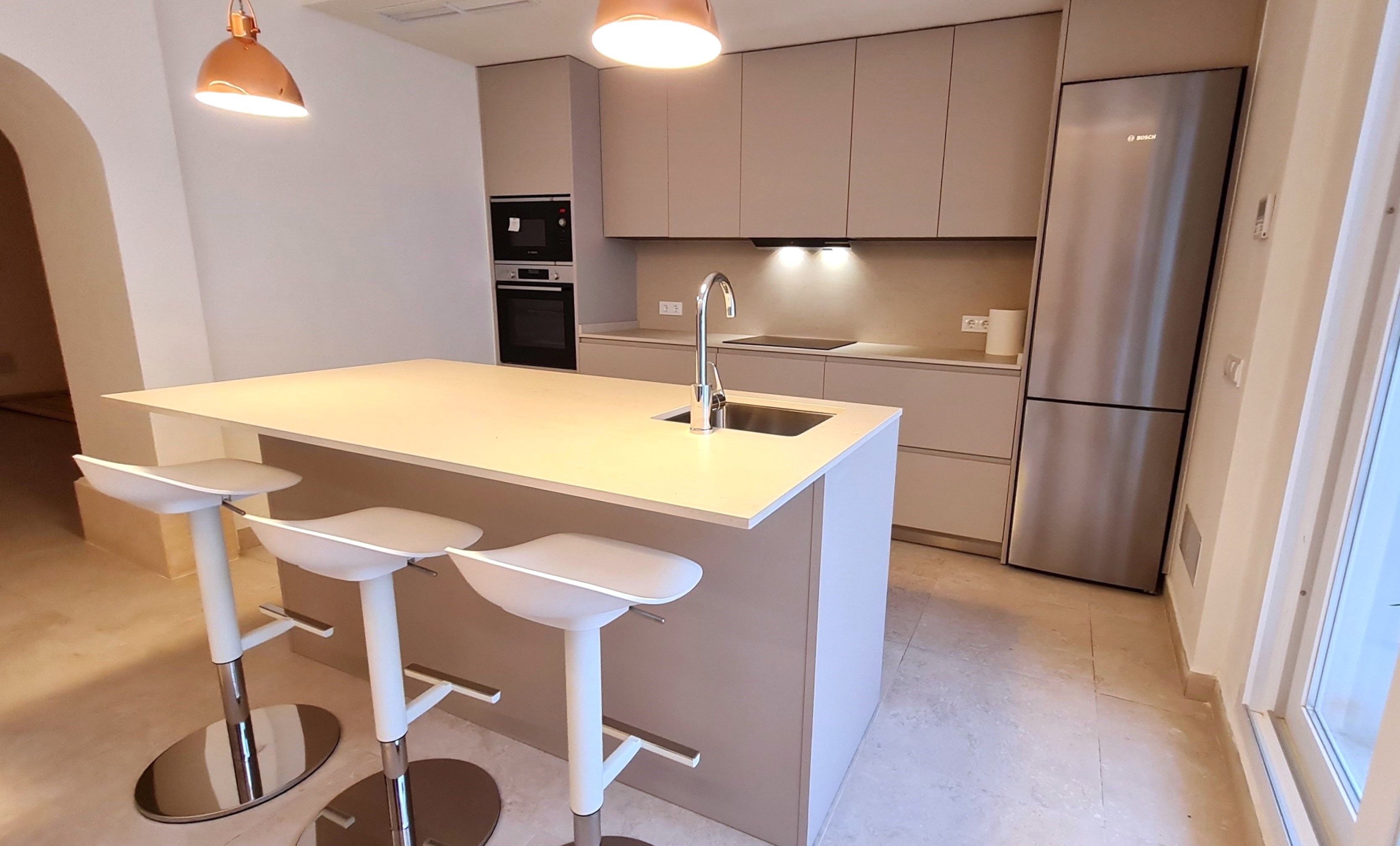 Cuina de Casa adosada en venda en Porreres amb Aire condicionat