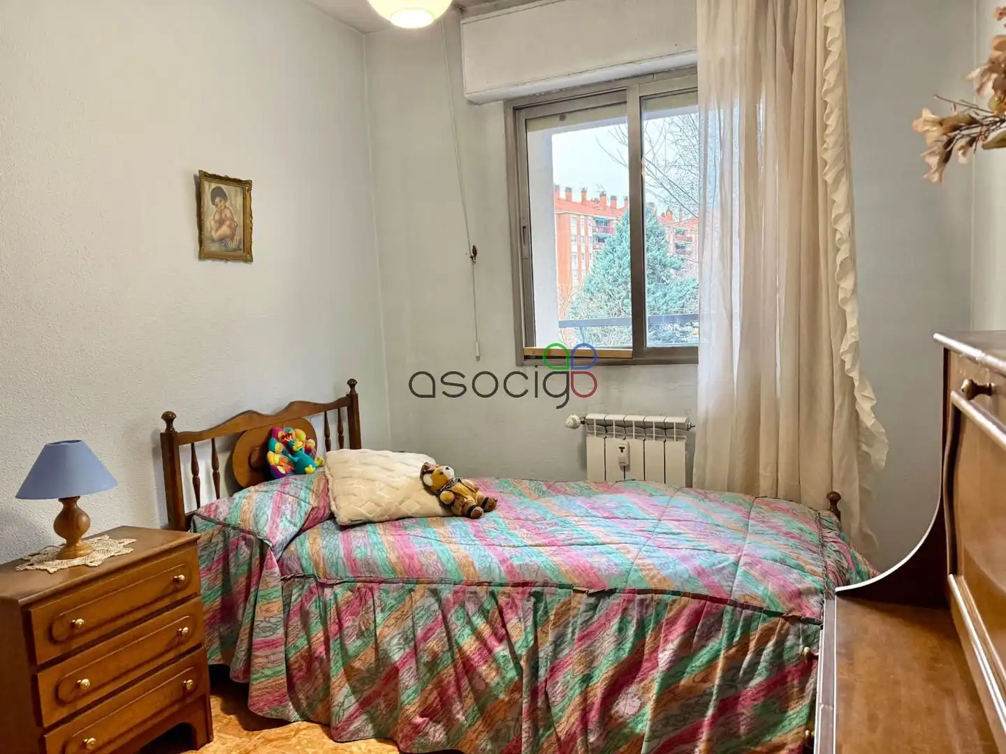 Bedroom of Flat for sale in Guadalajara  with Heating and Terrace
