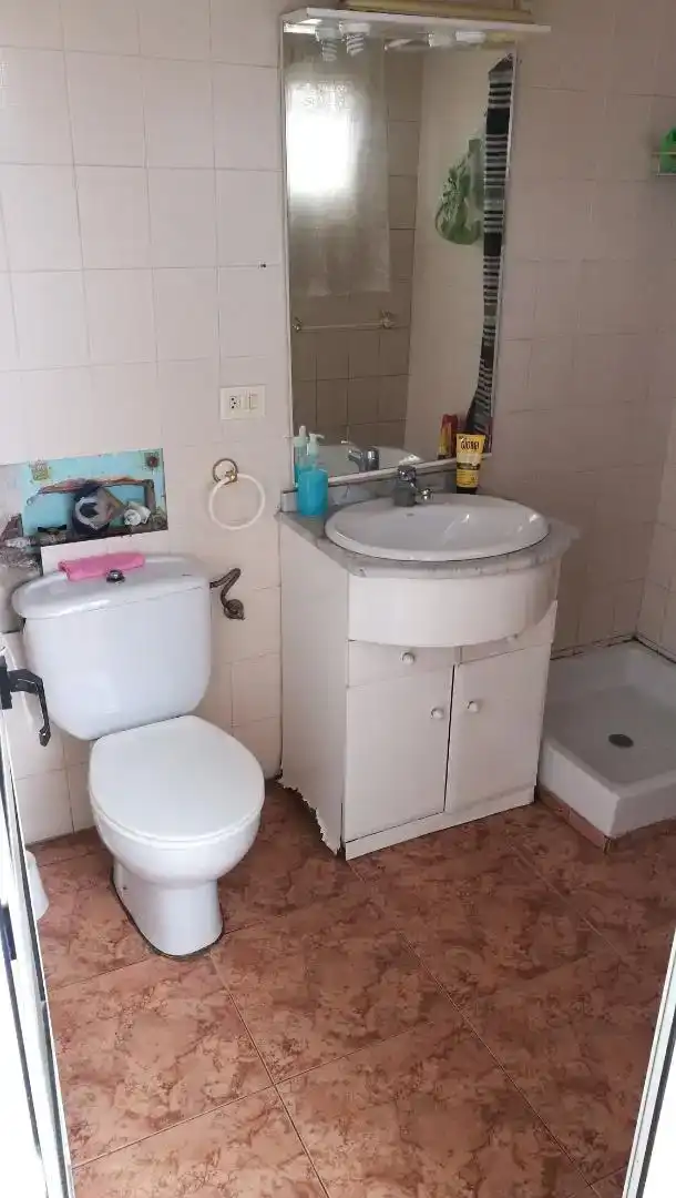Bathroom of Flat for rent in Castelló de Rugat  with Air Conditioner