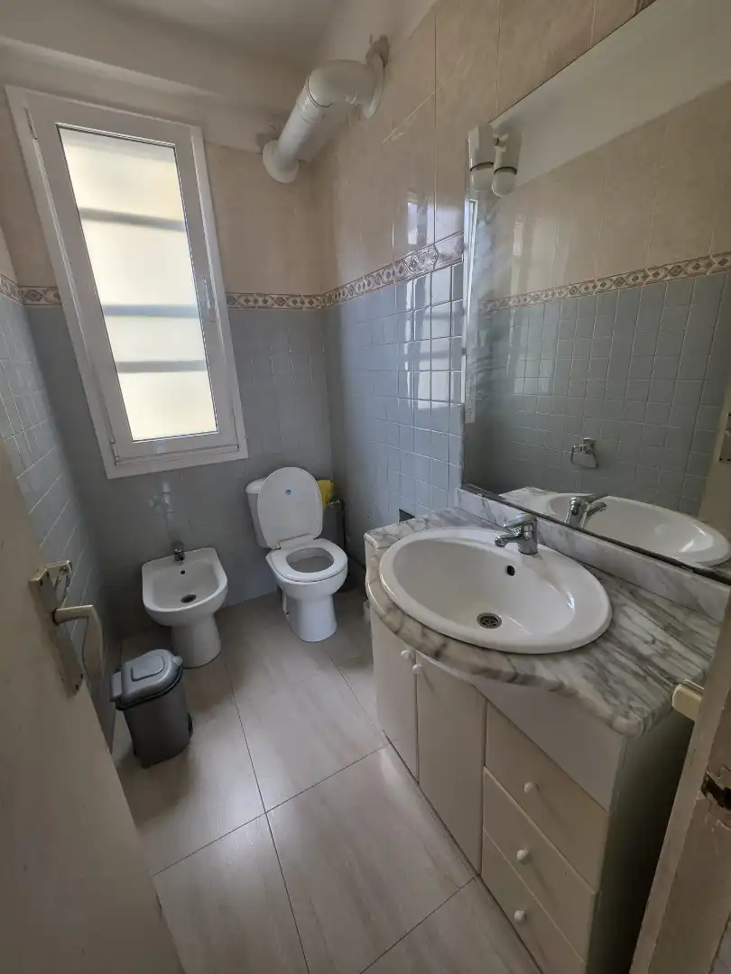 Bathroom of Flat for sale in Ferrol  with Furnished, Oven and Washing machine