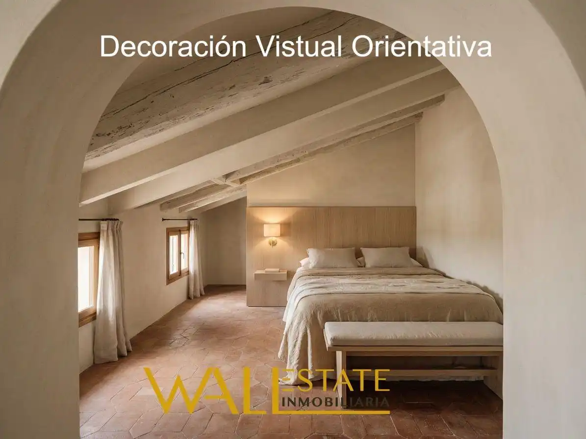 Bedroom of Flat for sale in Madrid  with Heating, Terrace and Storage room