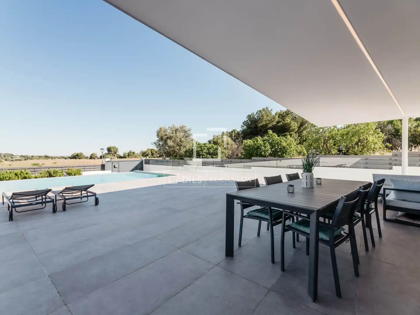 Terraza de Casa o chalet en venta en Náquera con Aire acondicionado, Calefacción y Jardín privado