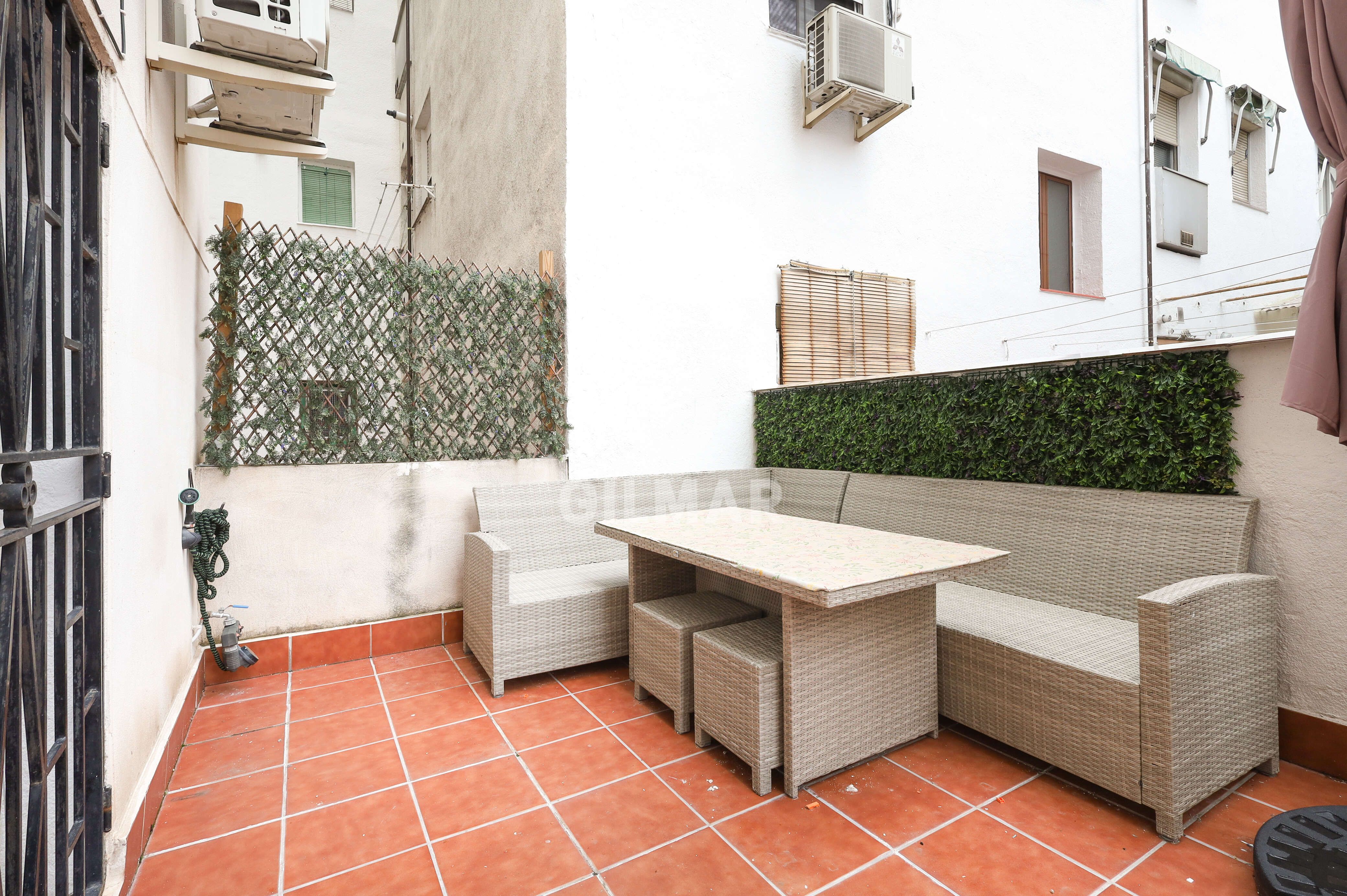 Terrace of Flat for sale in  Madrid Capital  with Heating and Balcony