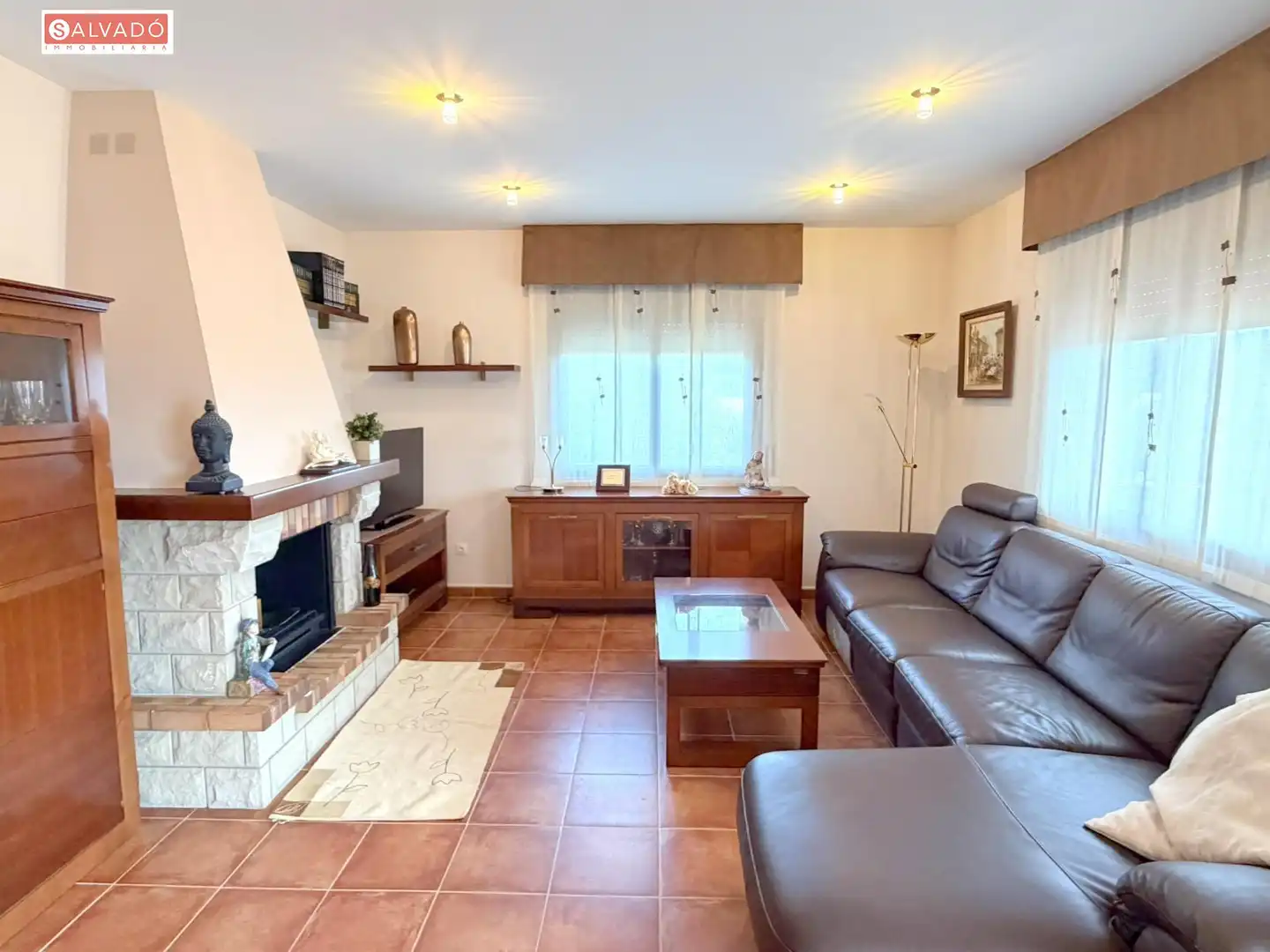 Sala de estar de Casa o chalet en venta en Costa Cunit - Els Jardins - Els Rosers