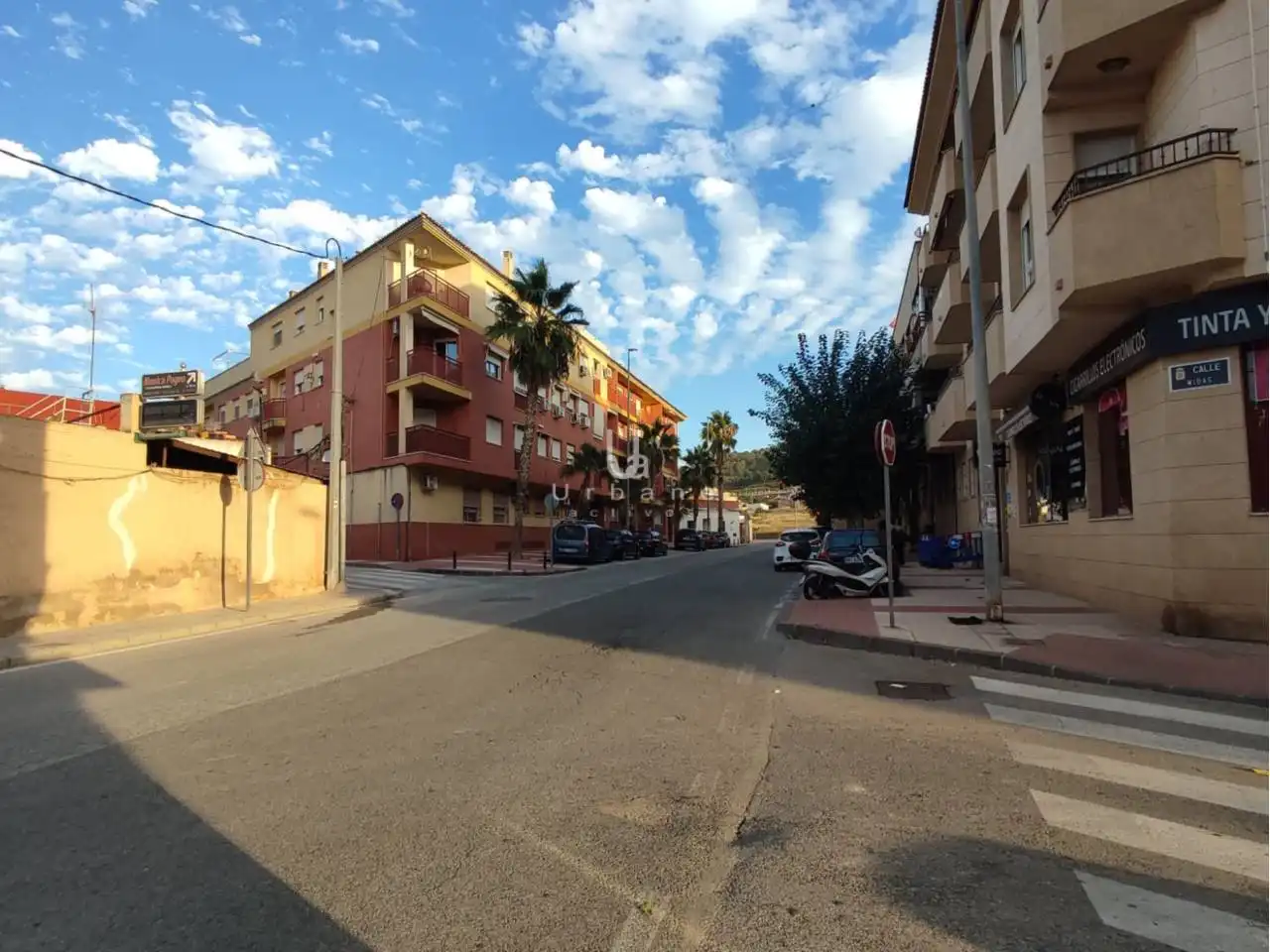 Vista exterior de Casa adosada en venta en Murcia con Terraza