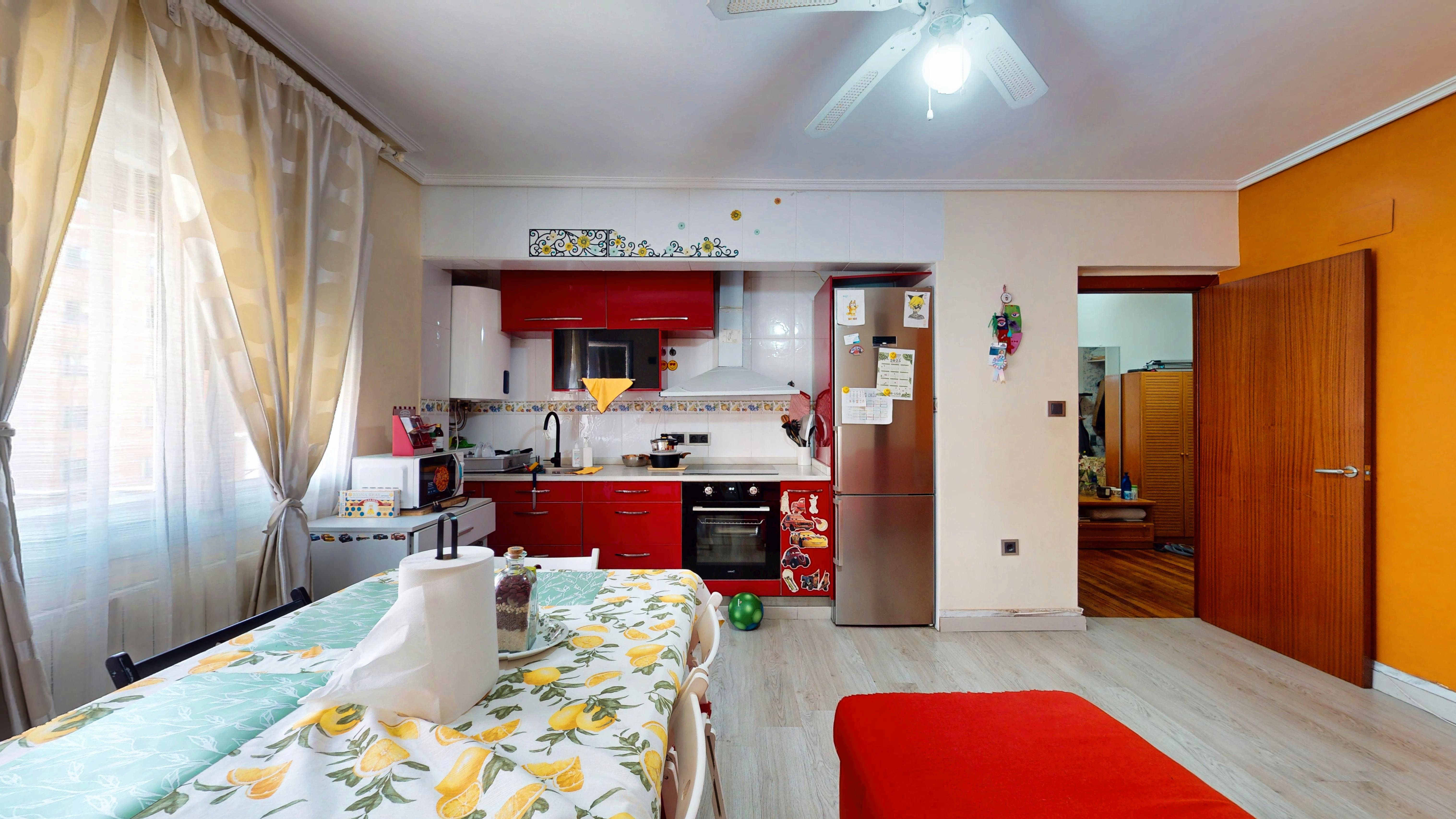 Kitchen of Attic for sale in Bilbao   with Heating and Balcony