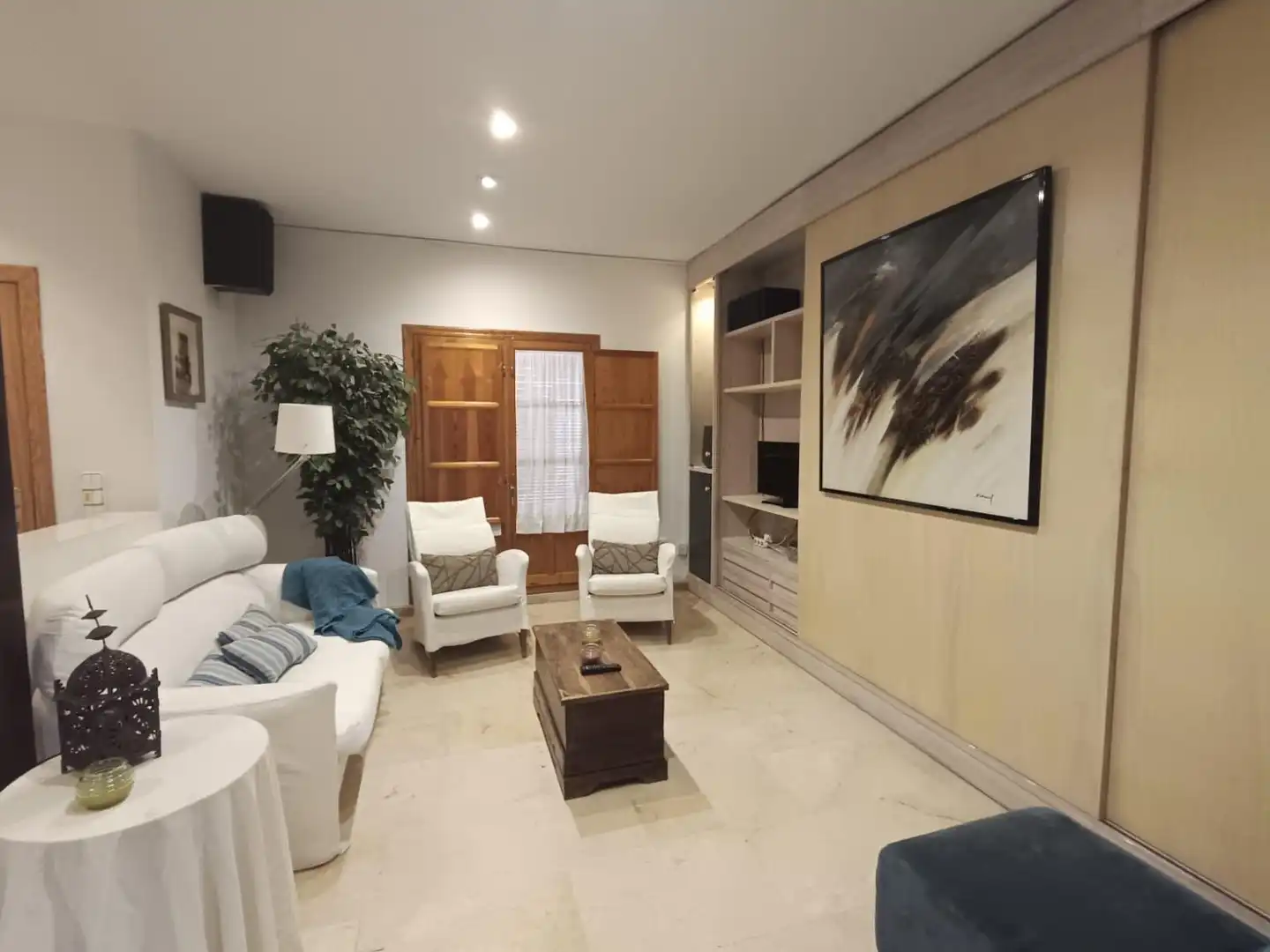 Sala de estar de Casa adosada de alquiler en Córdoba con Aire acondicionado