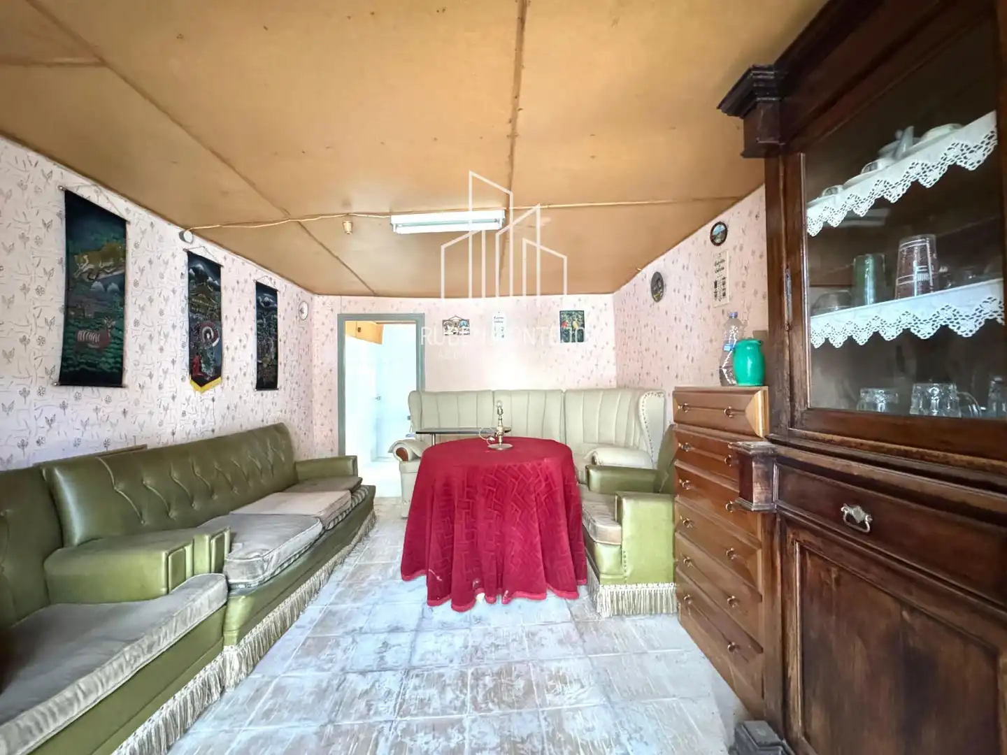 Sala d'estar de Casa o xalet en venda en Calzada de Valdunciel amb Terrassa