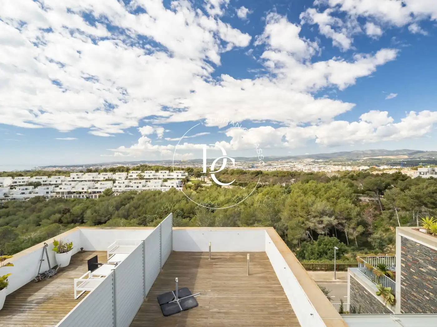 Exterior view of Duplexes for sale in Sant Pere de Ribes  with Air Conditioner, Heating and Terrace