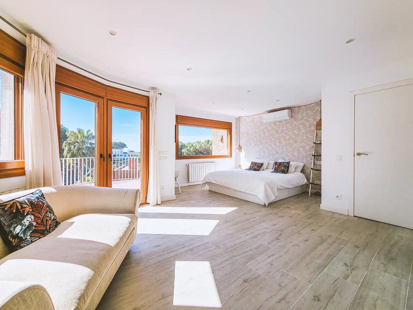 Bedroom of Houses for sale in Sant Pol de Mar  with Air Conditioner, Heating and Private garden